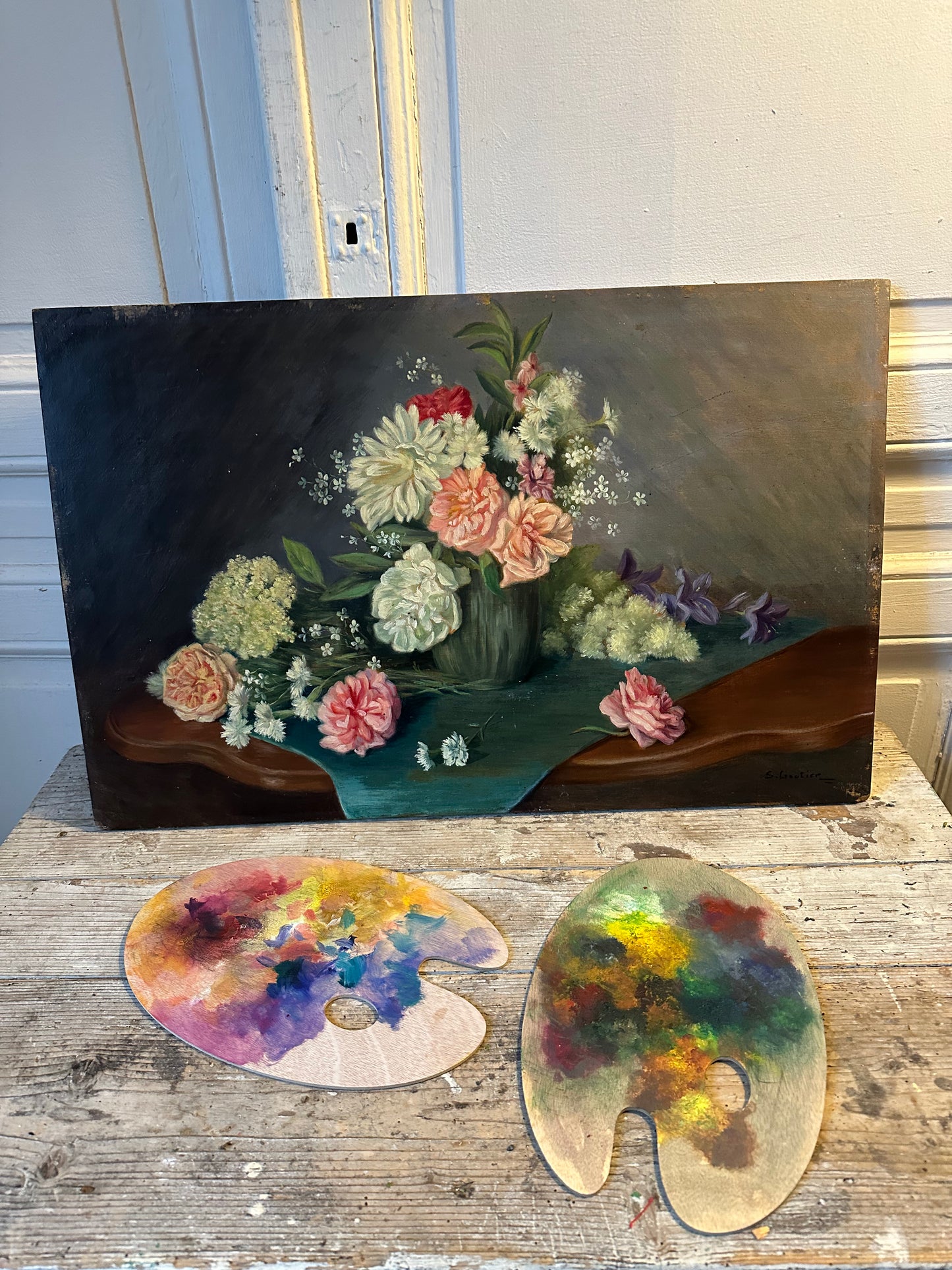 Les fleurs de l’artiste
