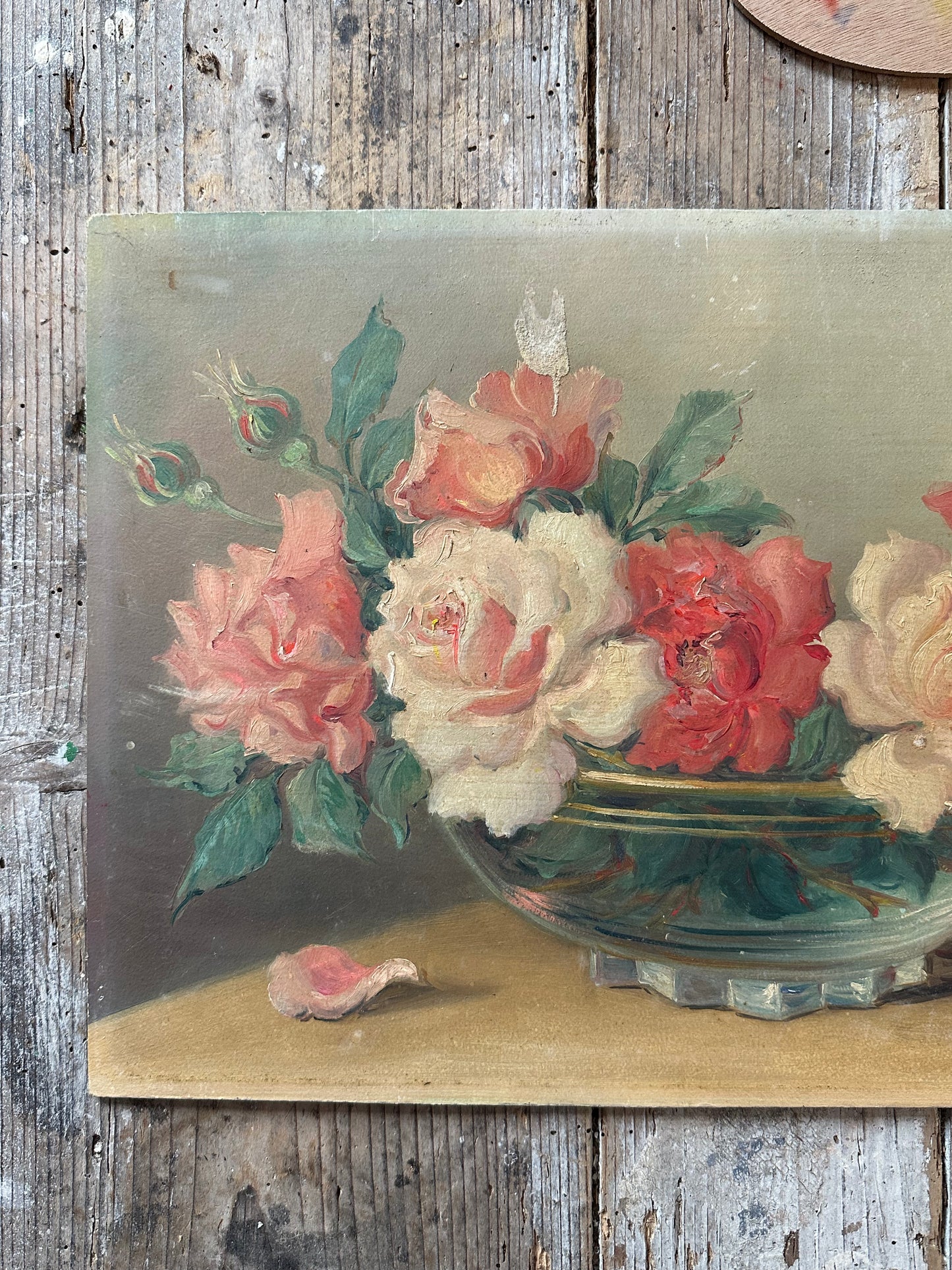 Les roses de l’artiste