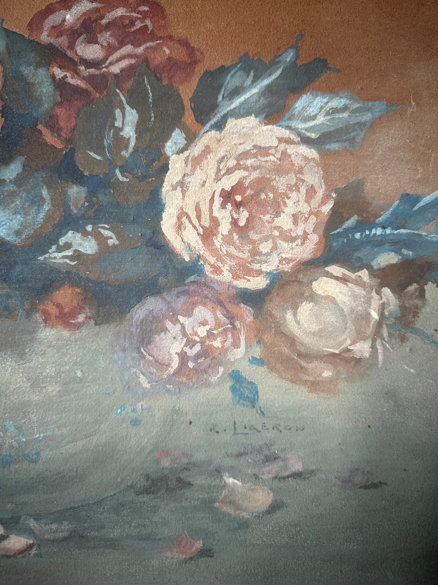 Le bouquet de roses