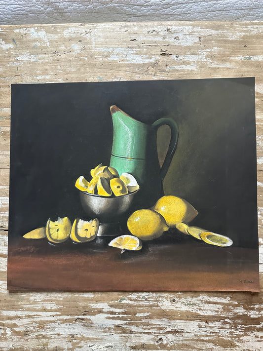 Nature morte aux citrons