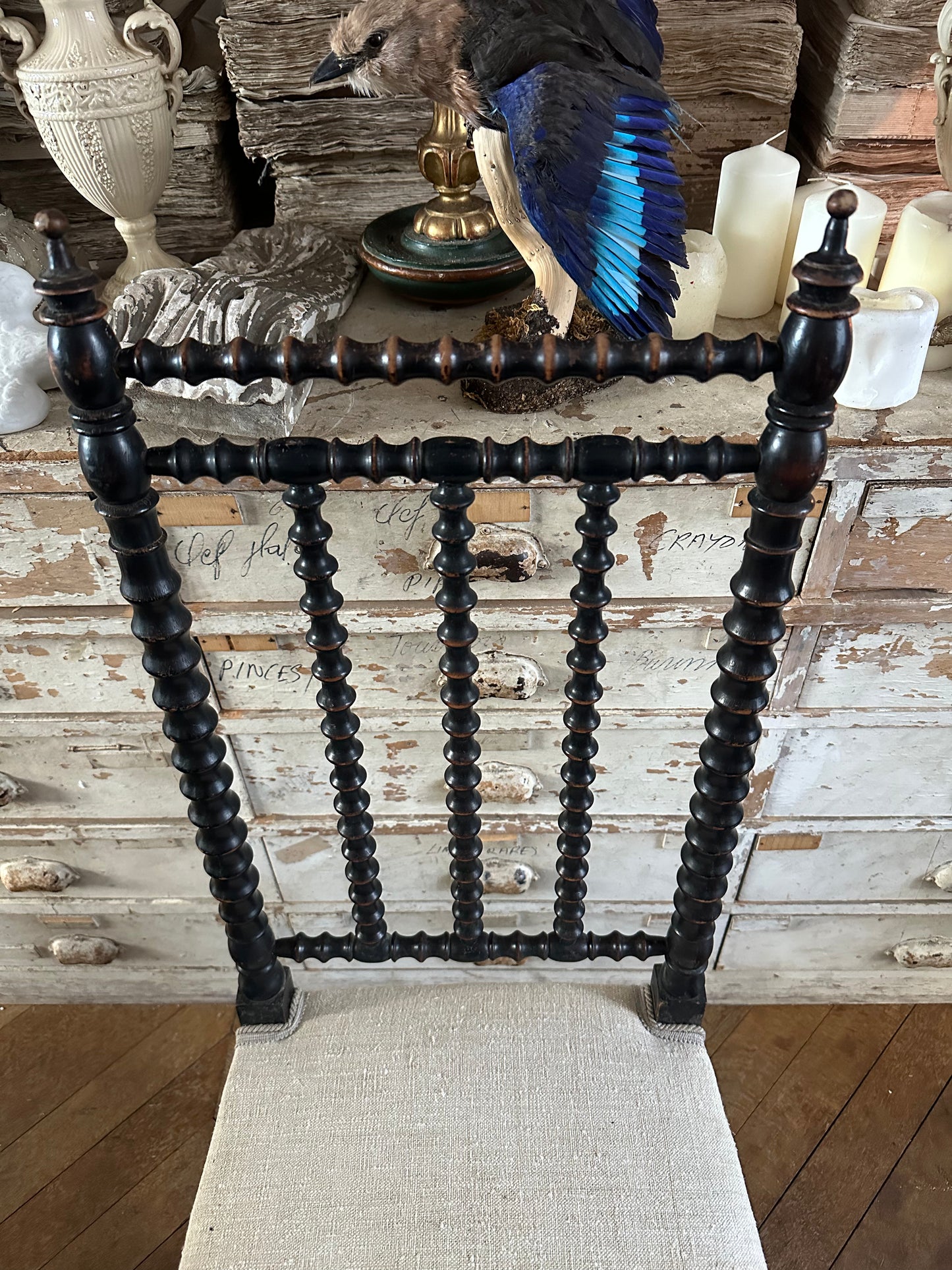 Chaise bobine