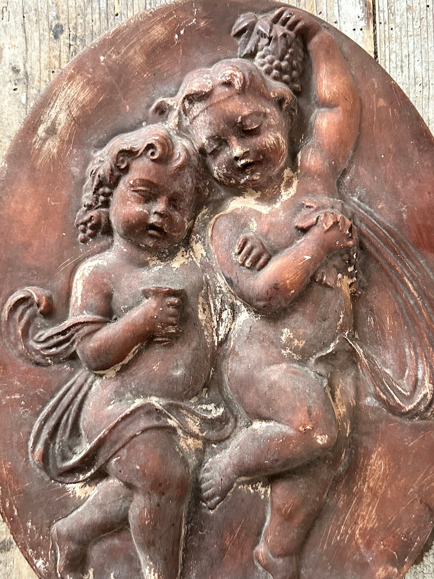 Médaillon aux chérubins