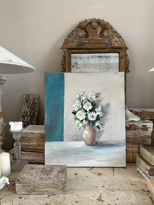 Les roses blanches