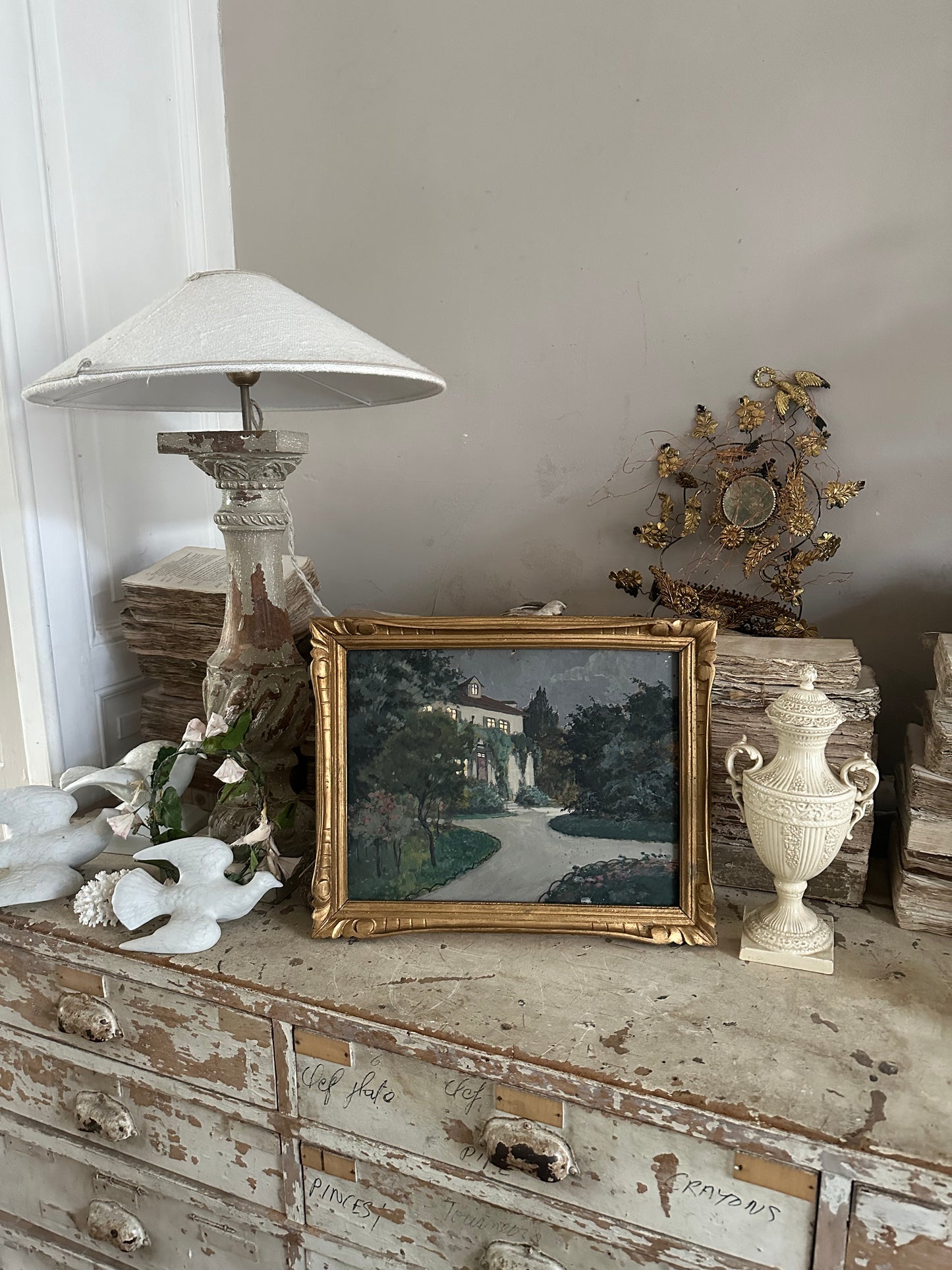 La maison éclairée