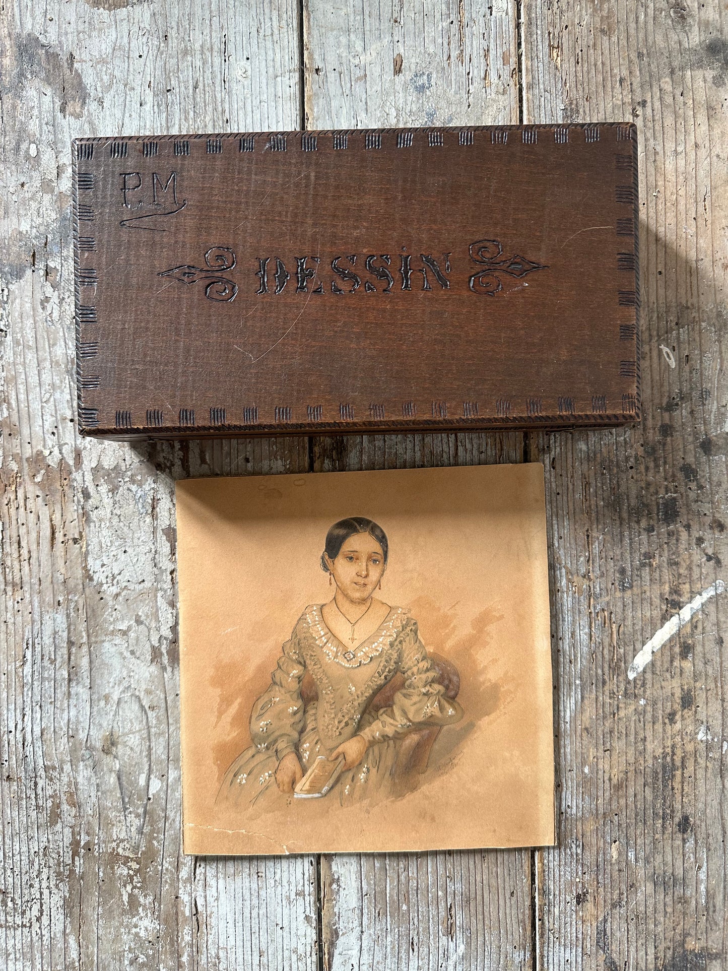Boîte de dessin