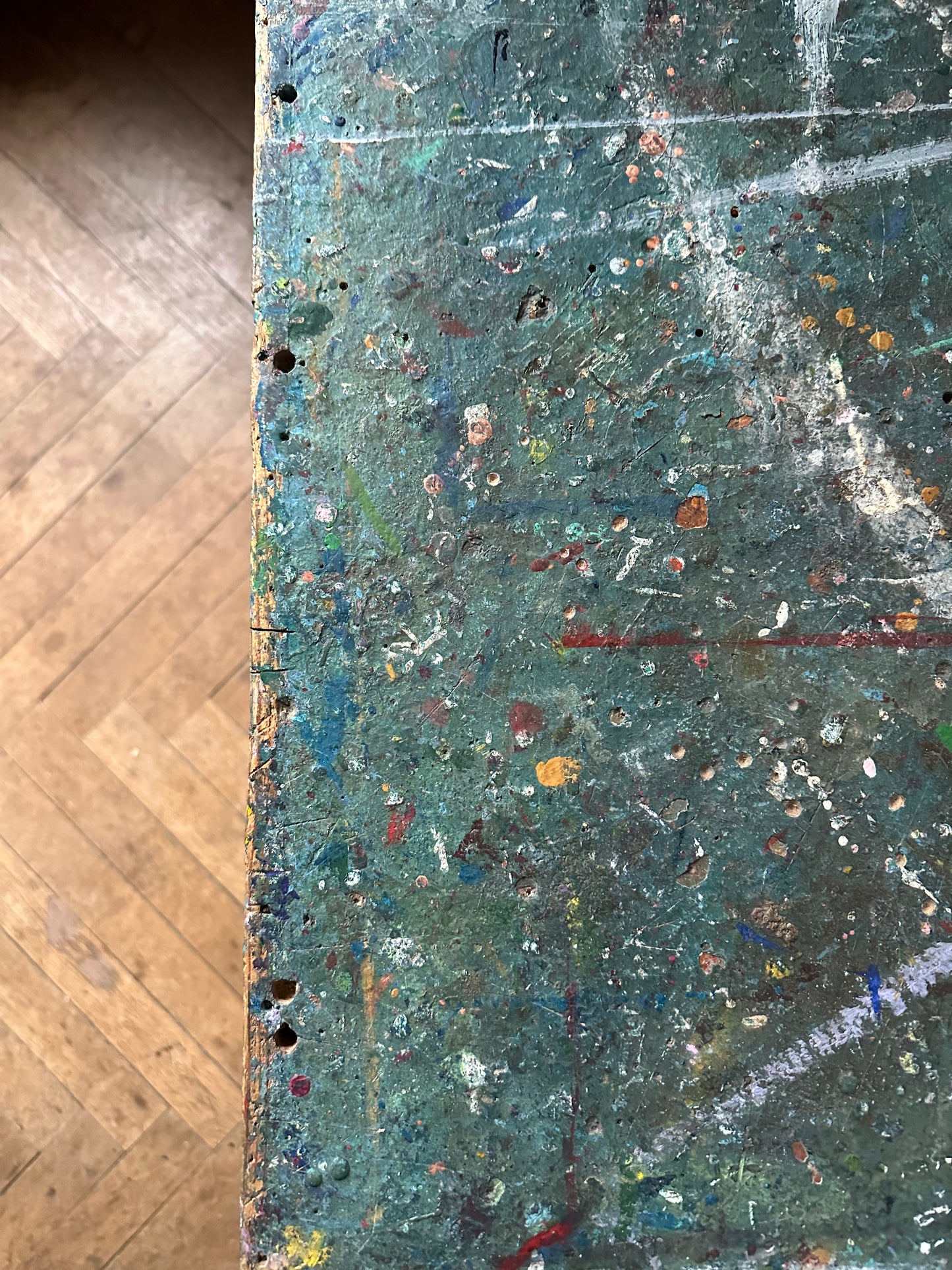 Table d’artiste peintre