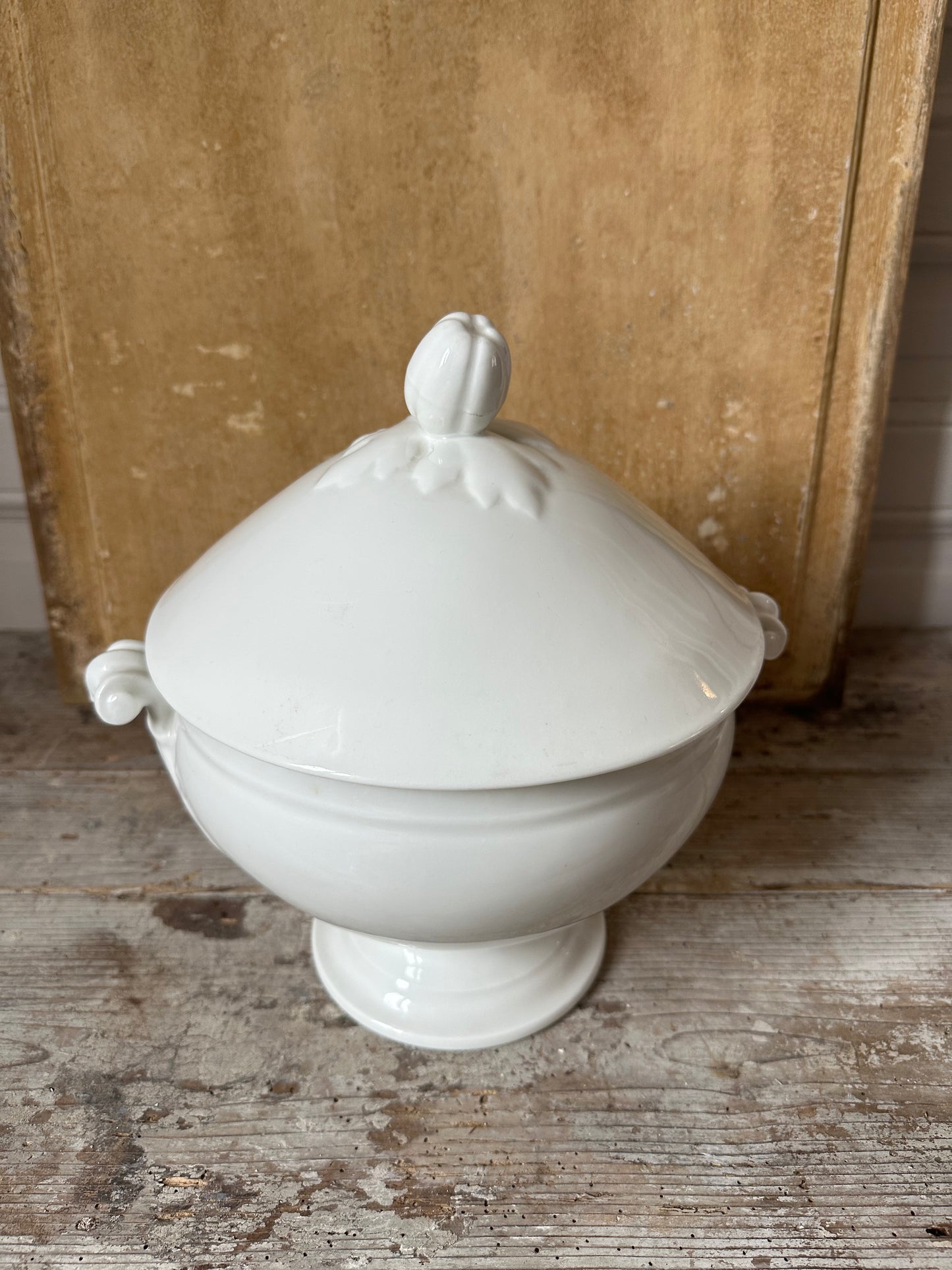 Soupière blanche