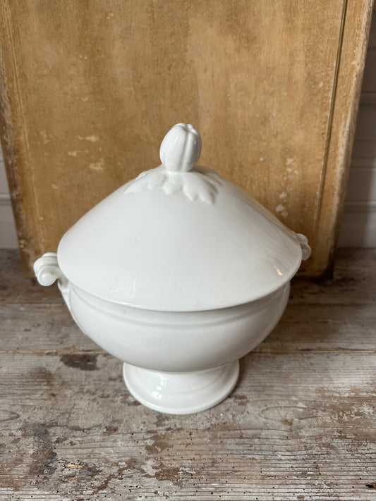 Soupière blanche