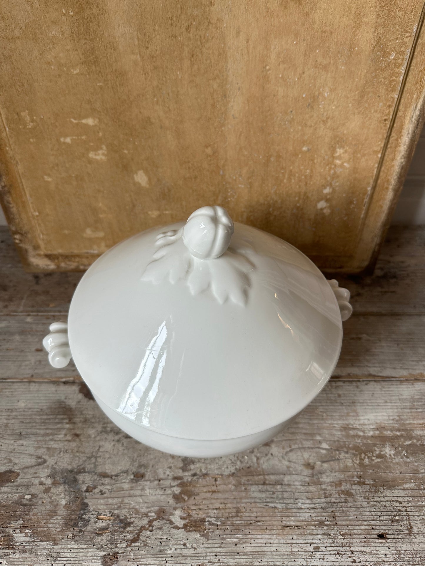 Soupière blanche
