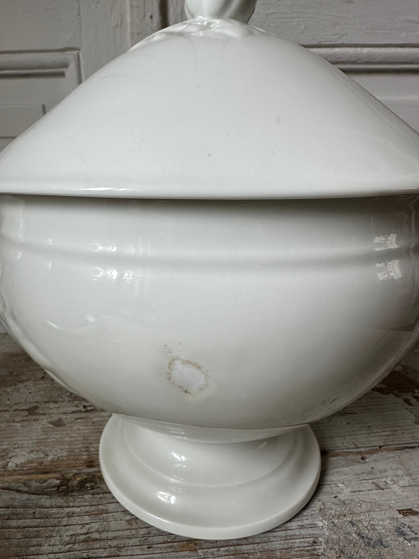 Soupière blanche