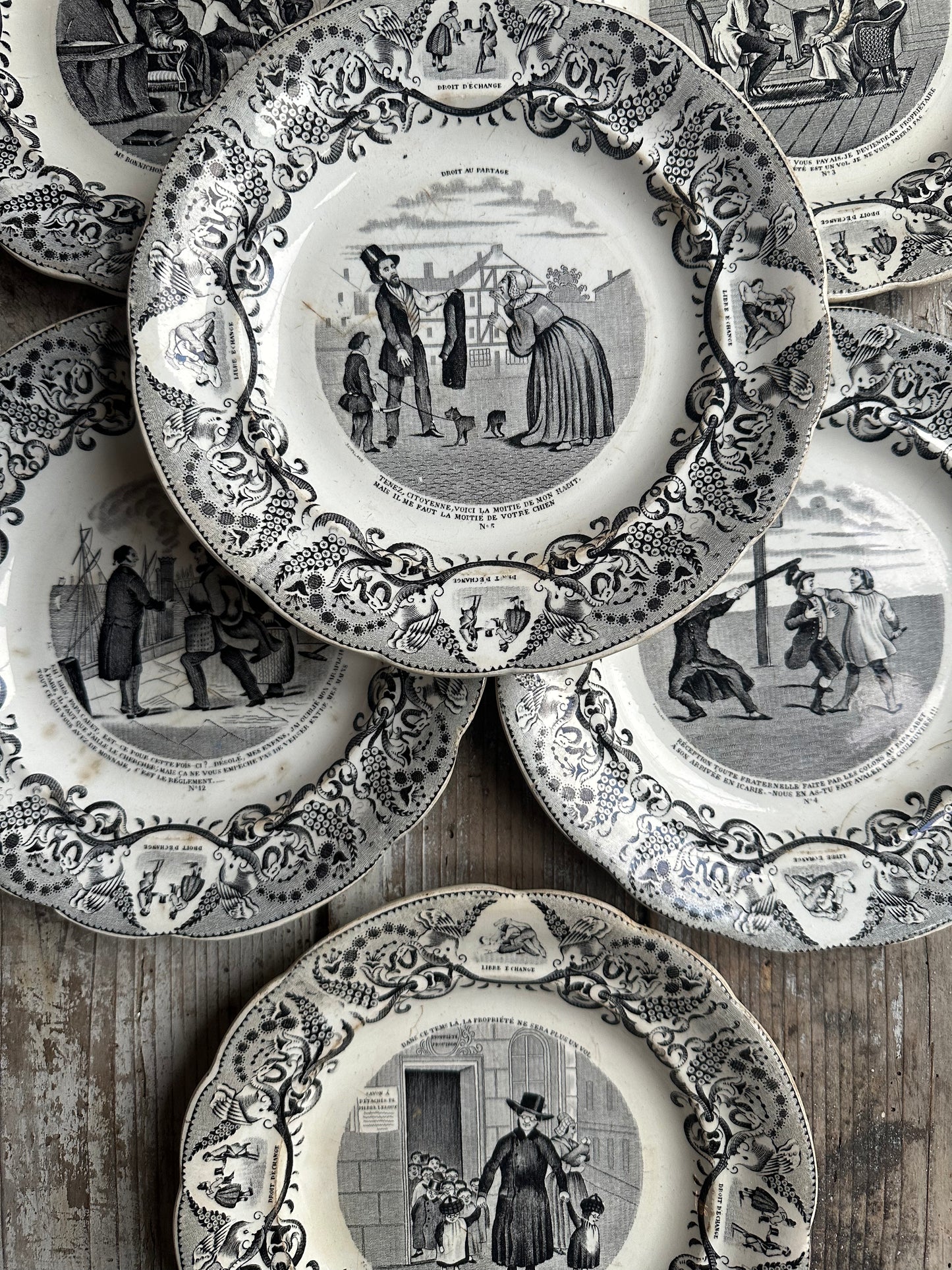 Assiettes Gien