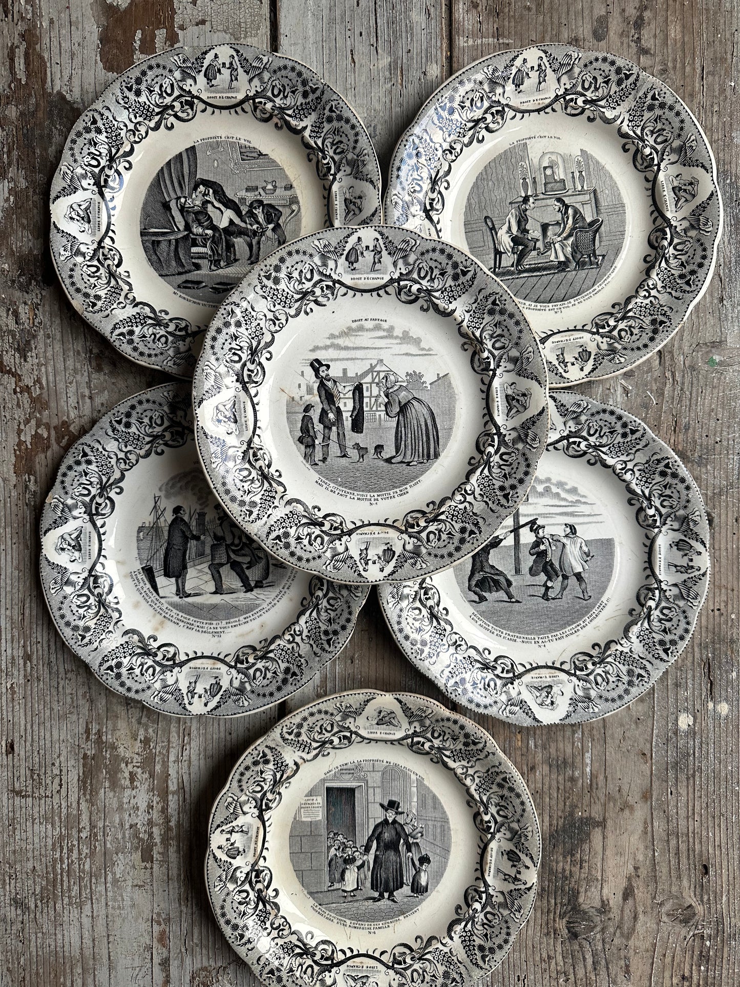 Assiettes Gien