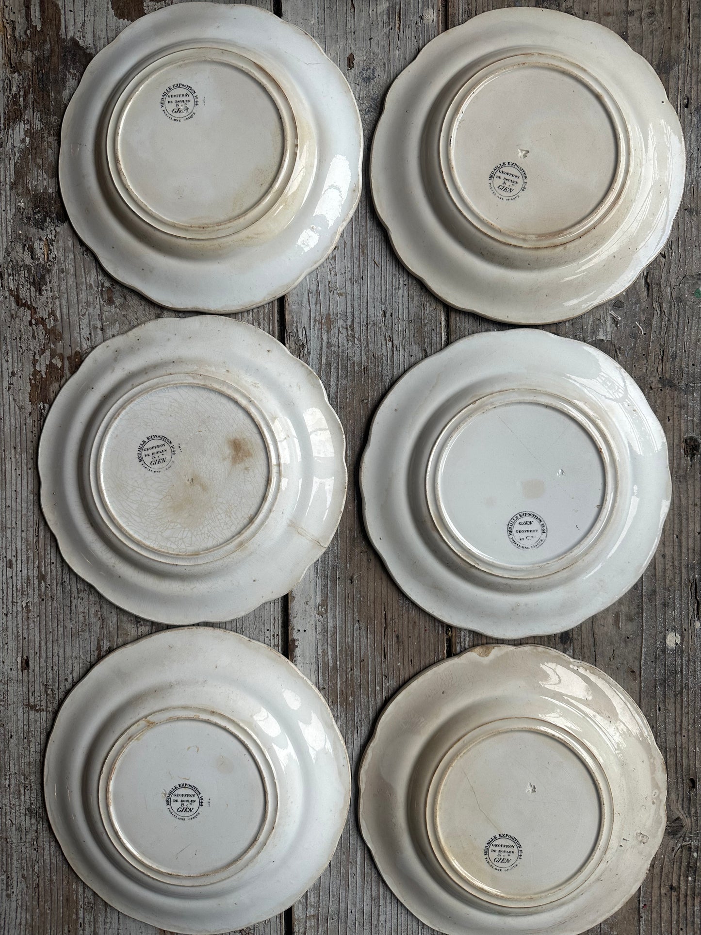 Assiettes Gien