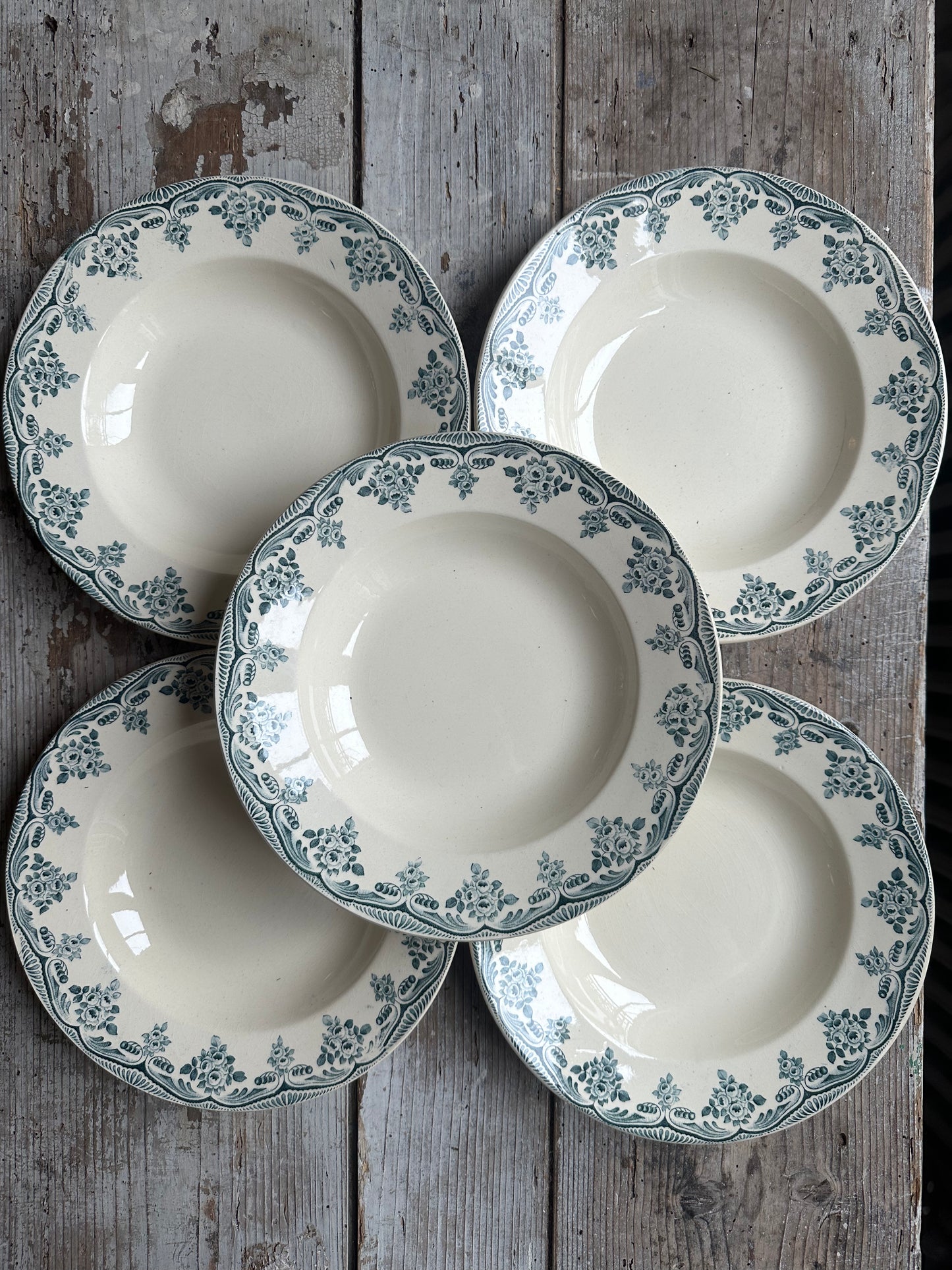 5 assiette creuses