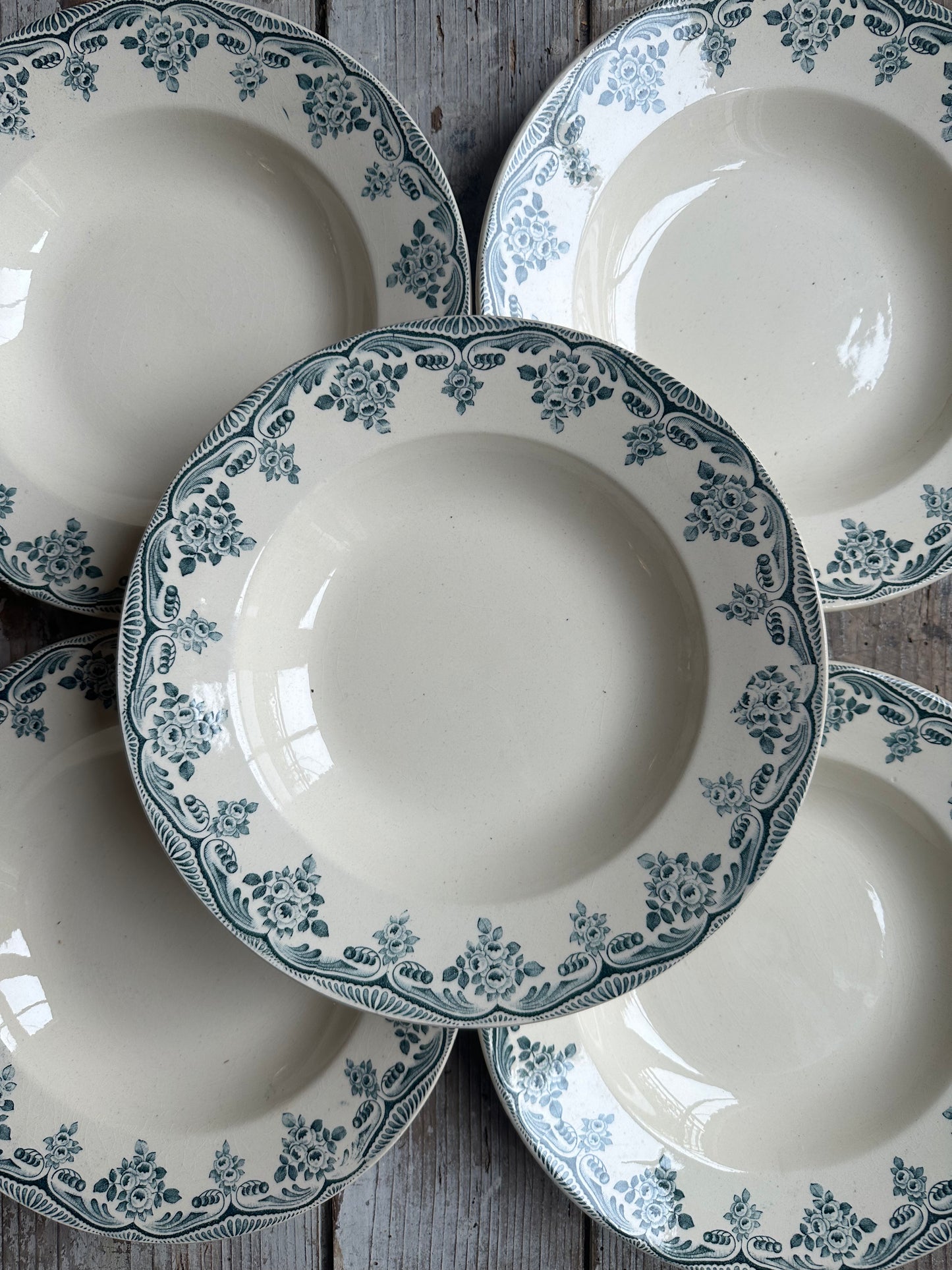 5 assiette creuses
