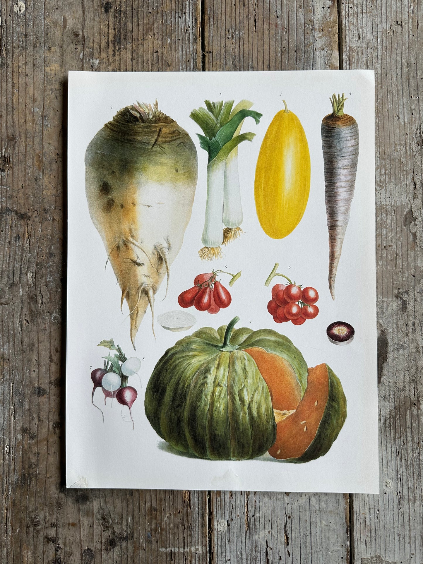 Planche légumes