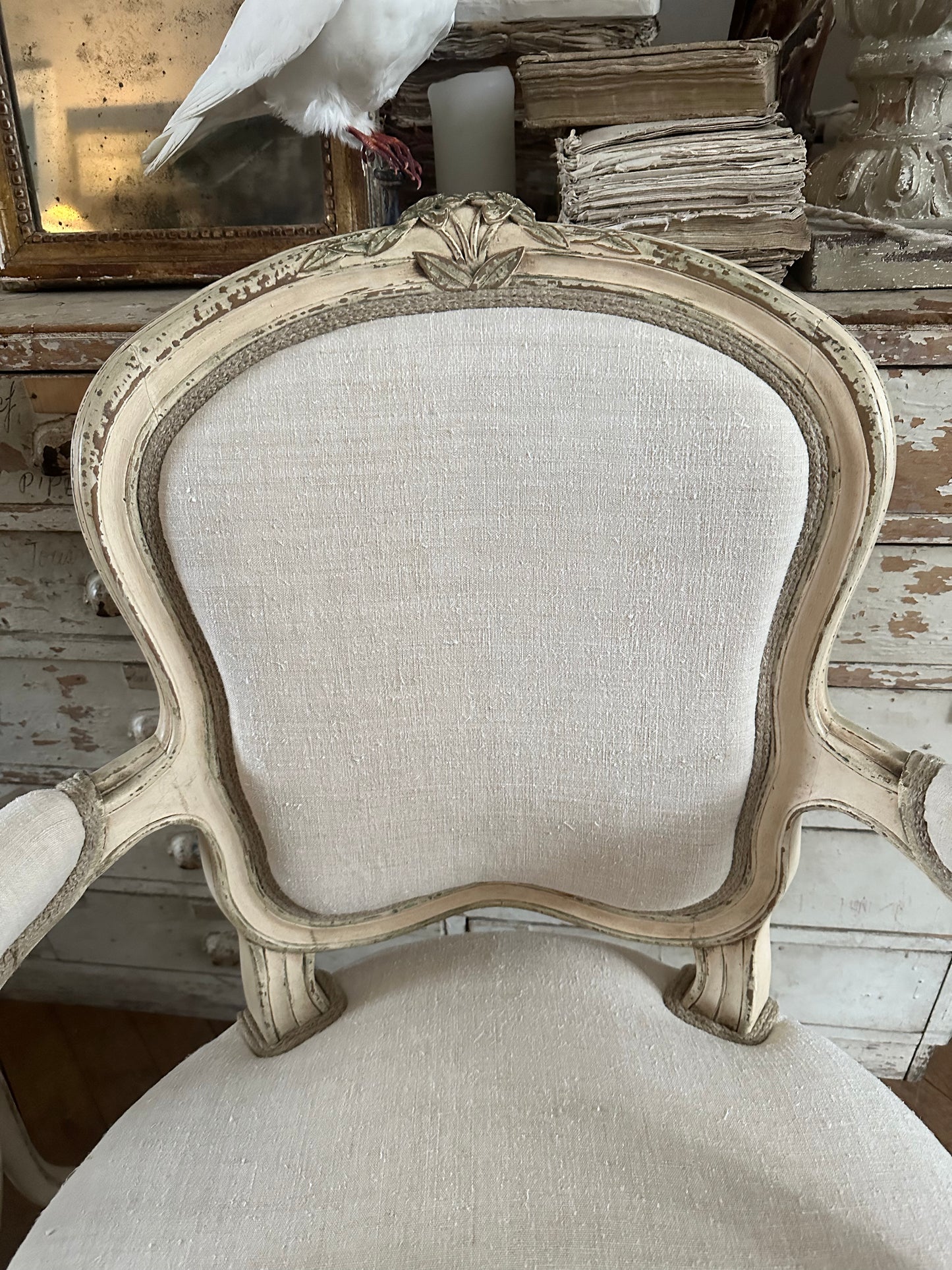 Paire de fauteuils Louis XV