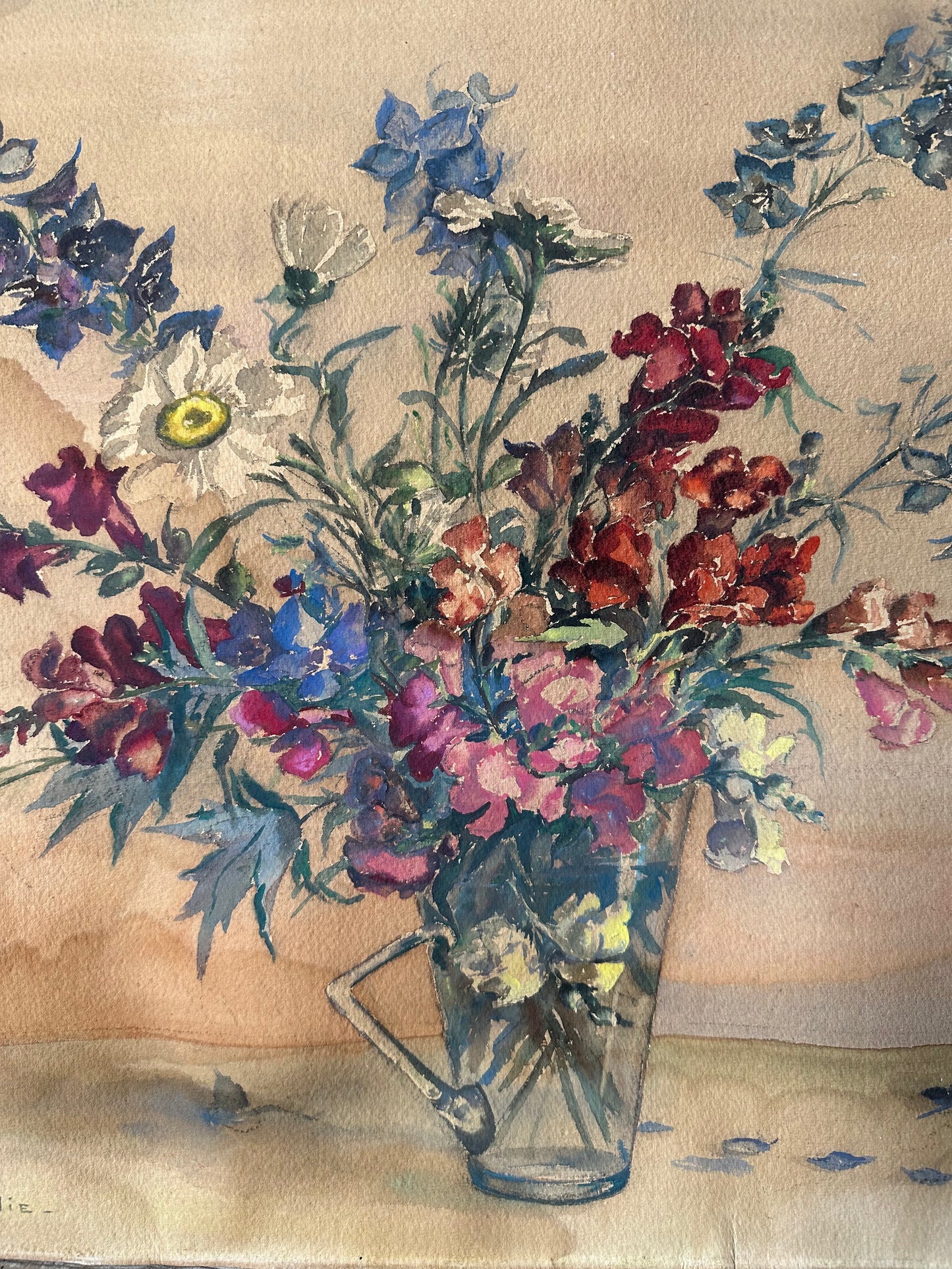 Aquarelle florale