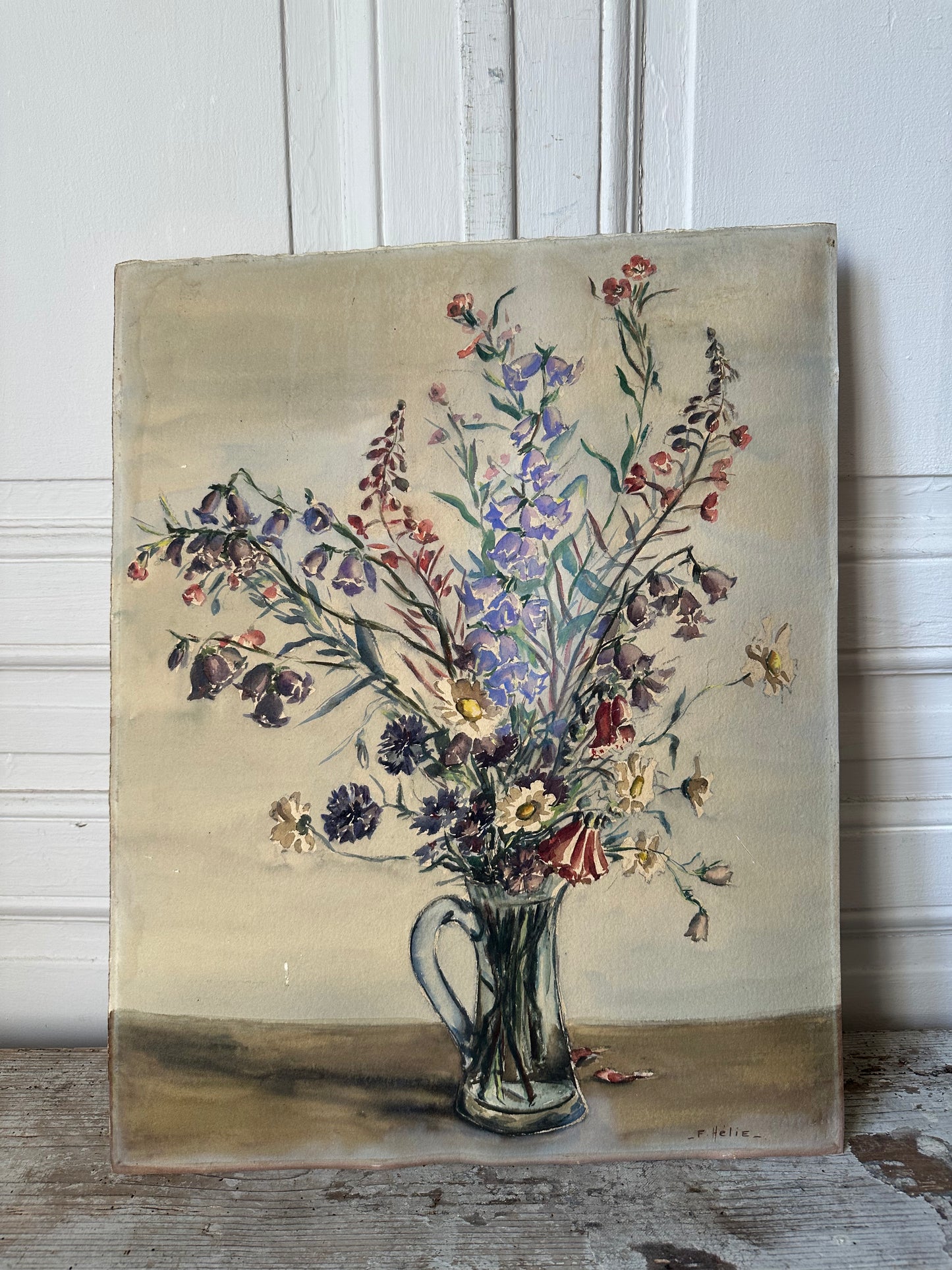 Aquarelle bucolique