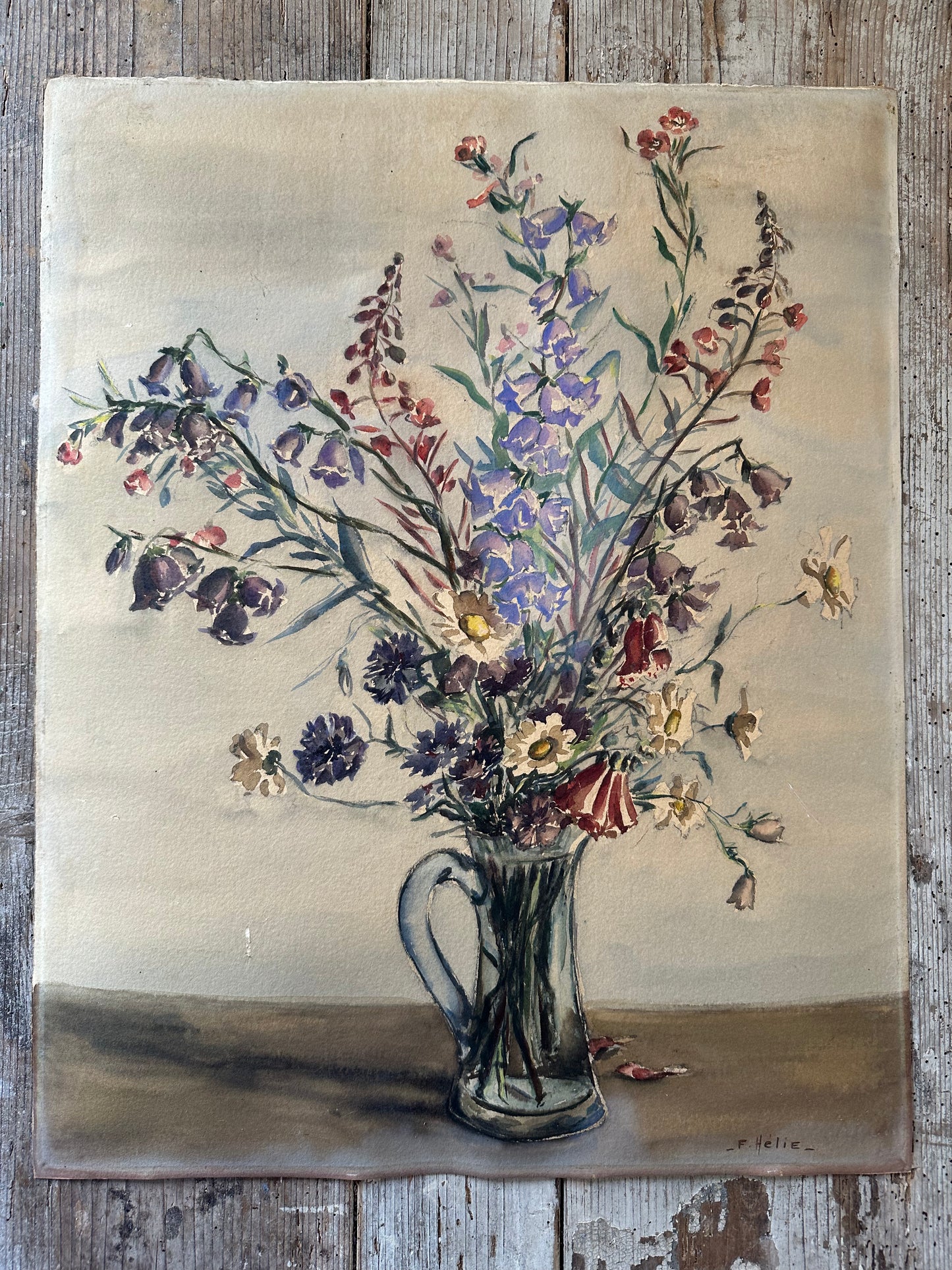 Aquarelle bucolique