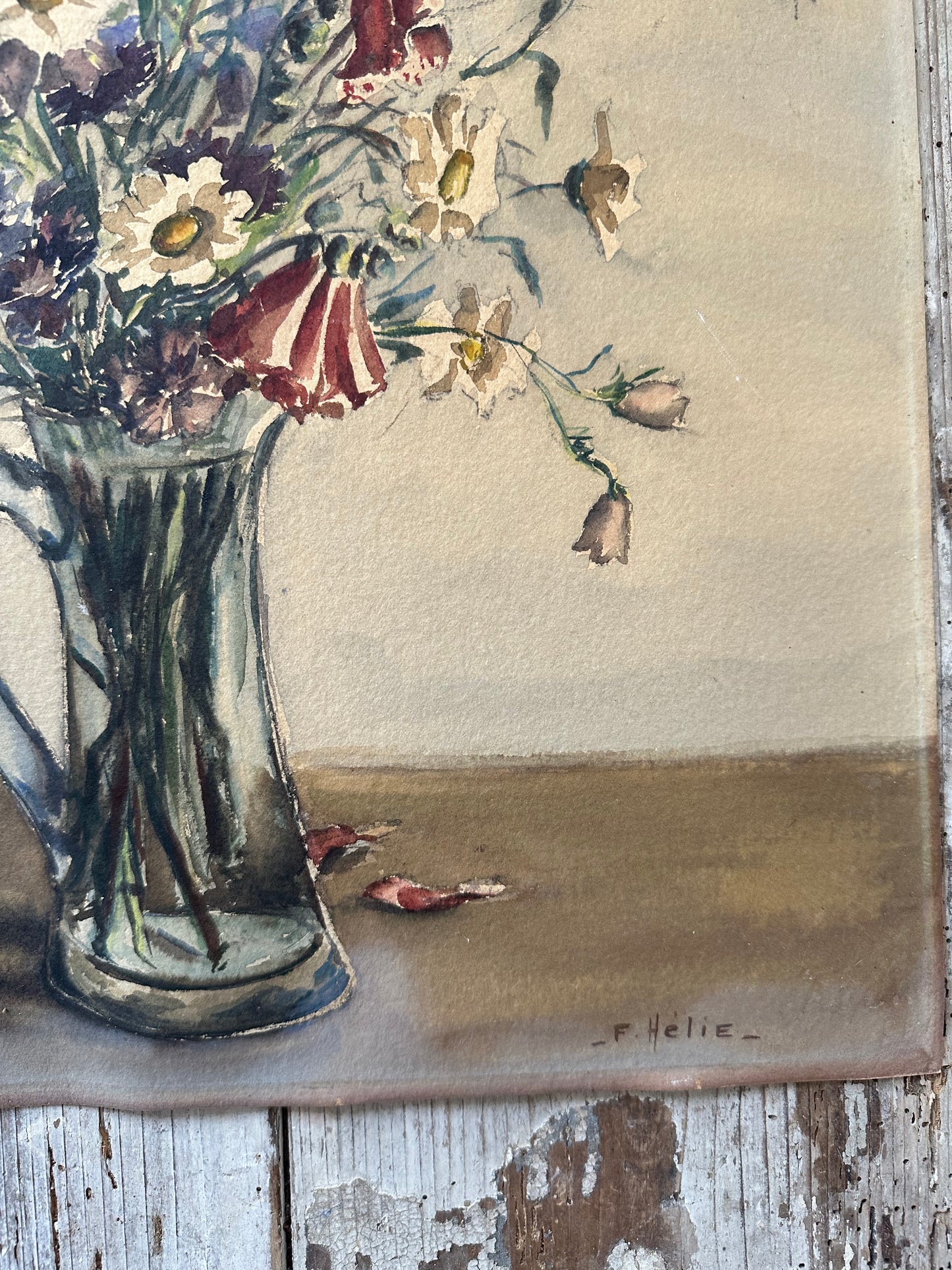 Aquarelle bucolique