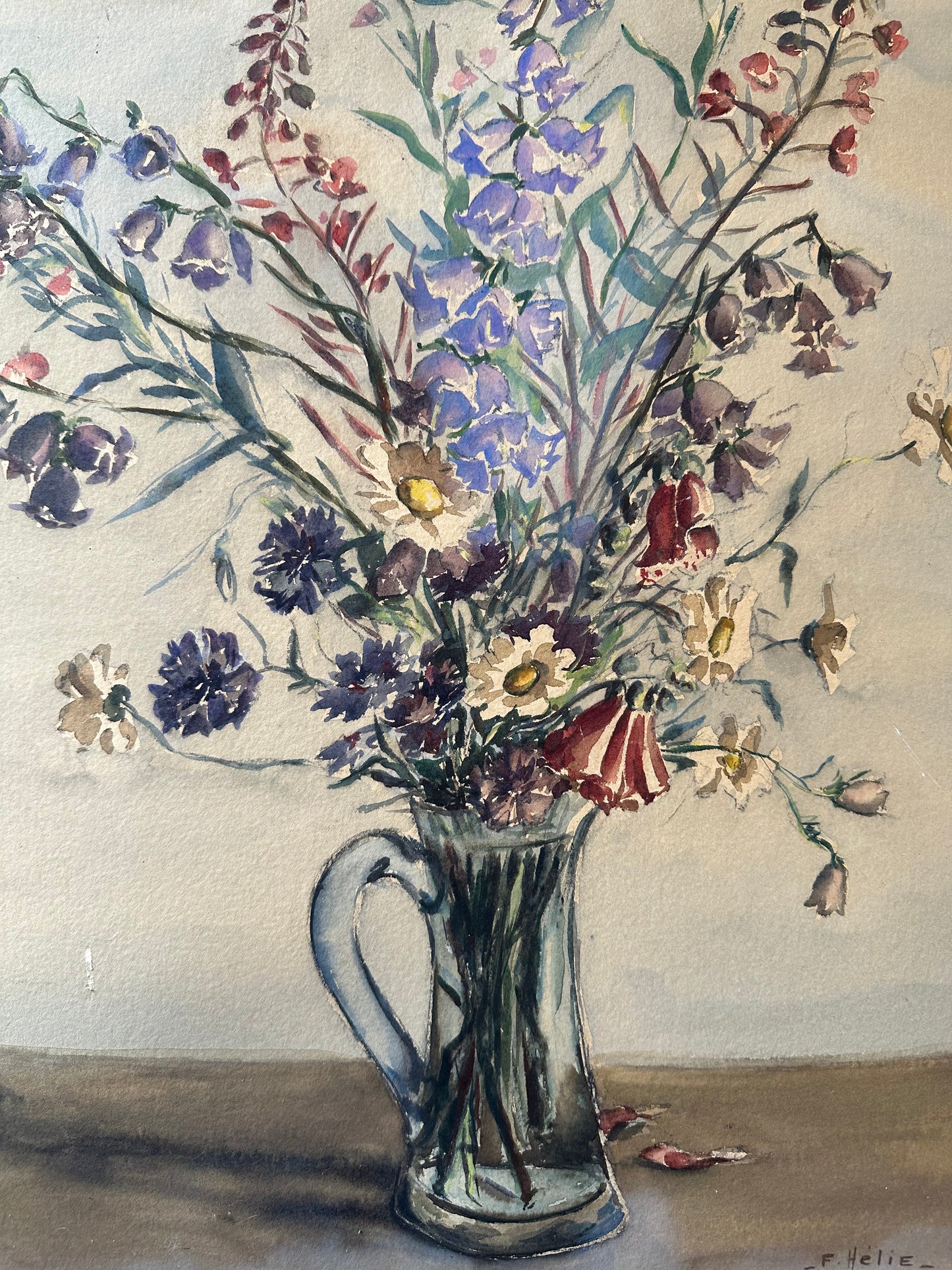 Aquarelle bucolique
