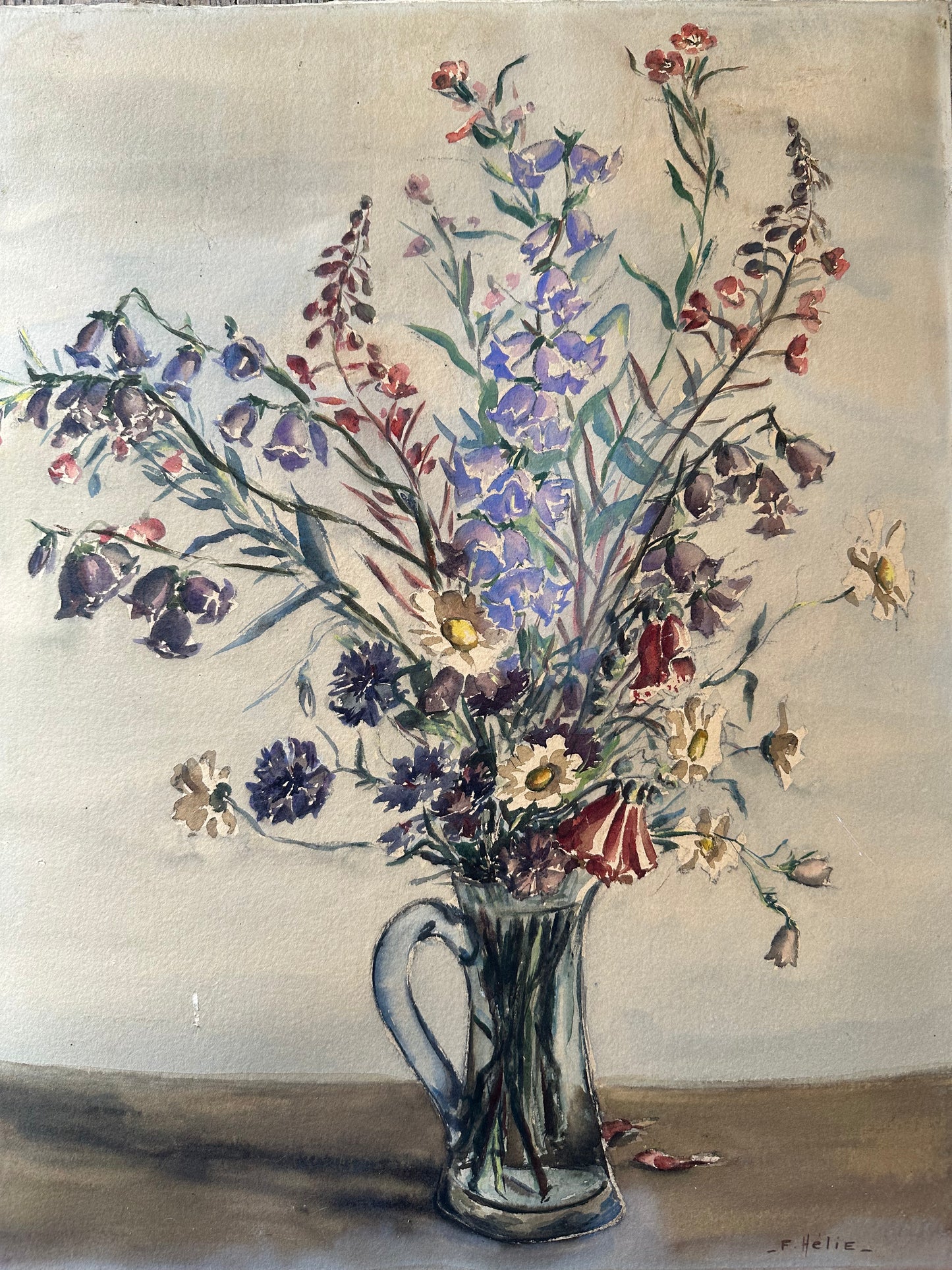 Aquarelle bucolique