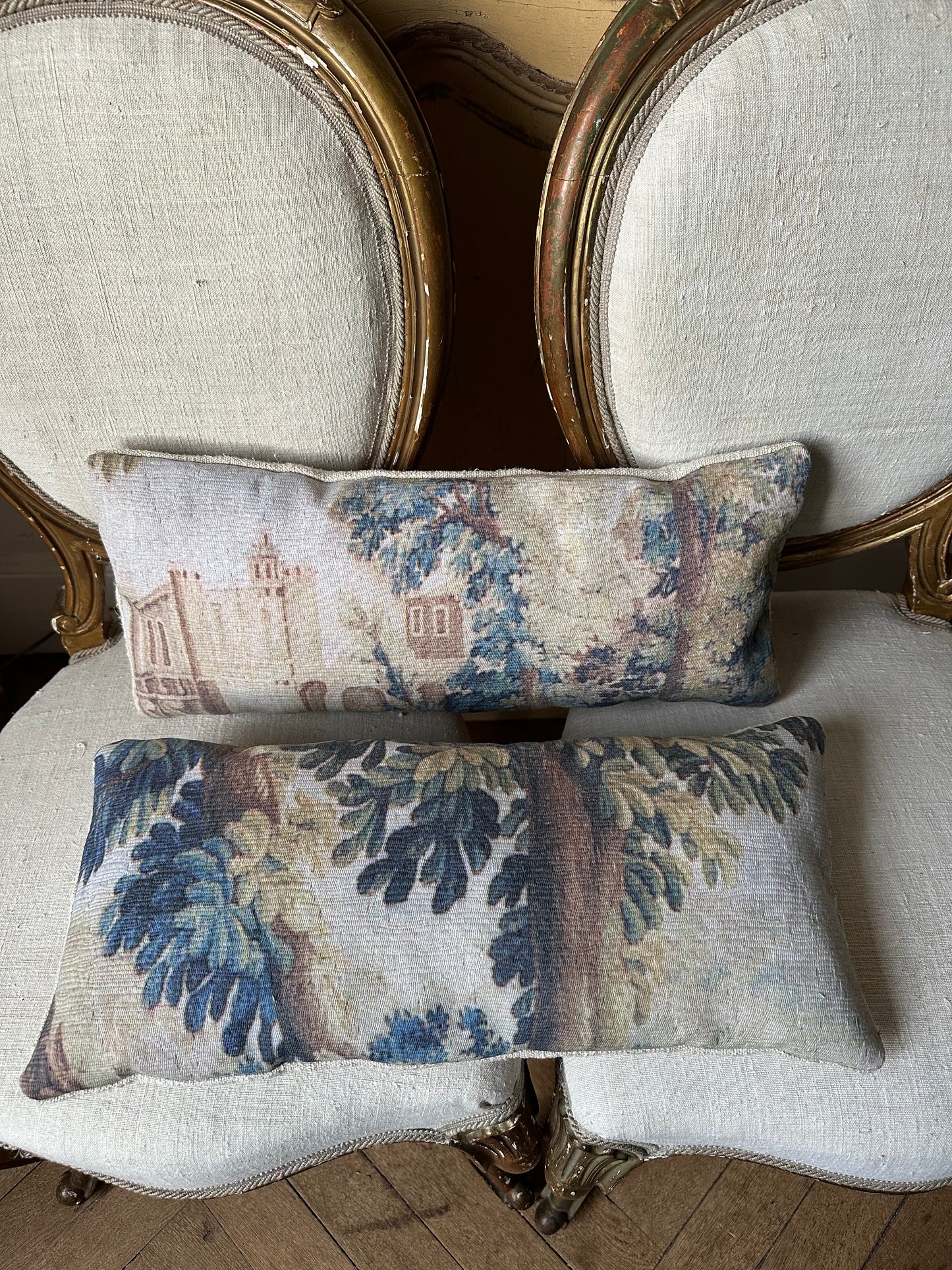 Paire de coussins