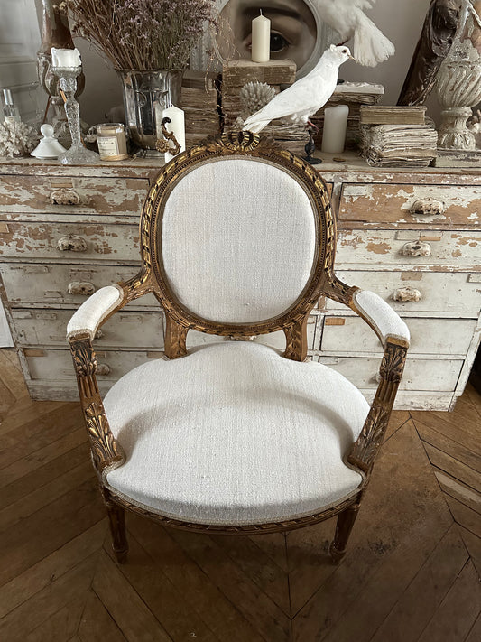 Fauteuil médaillon