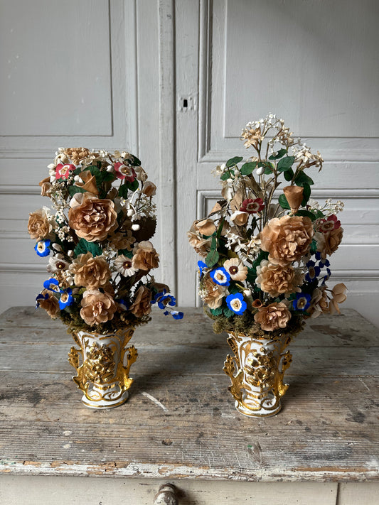 Paire de bouquets de mariée