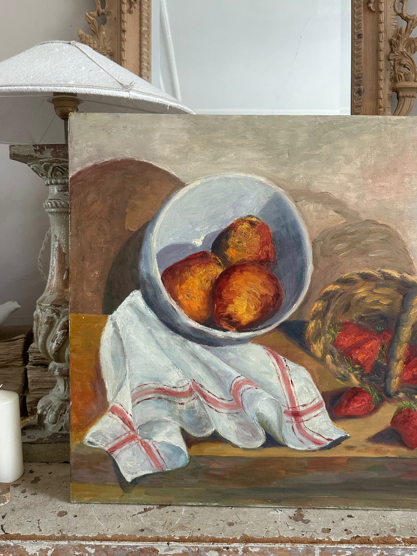 Le panier de fraises