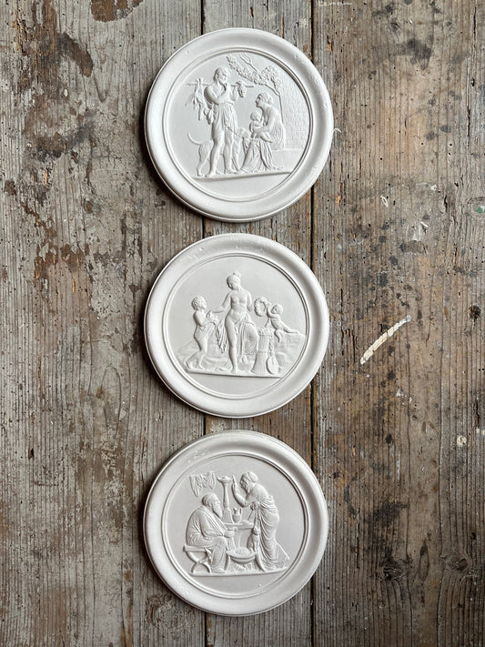 Trio de médaillons