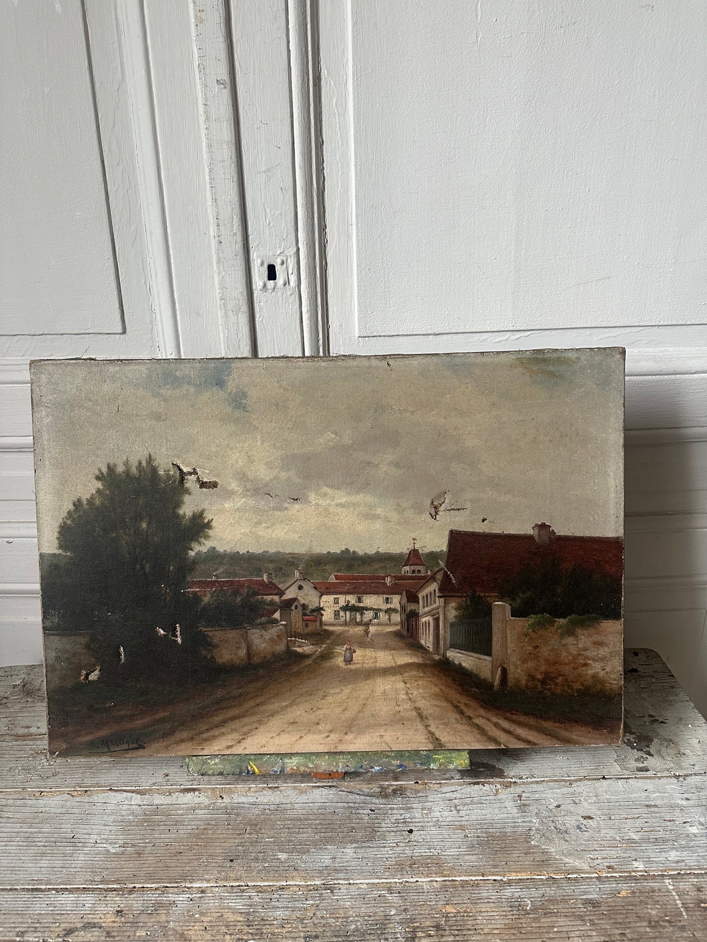 Malette chevalet de peintre