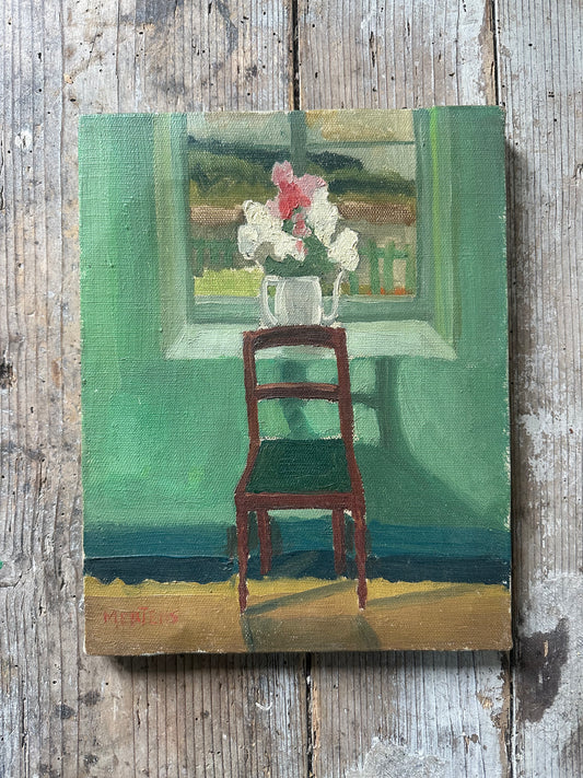 La chaise verte