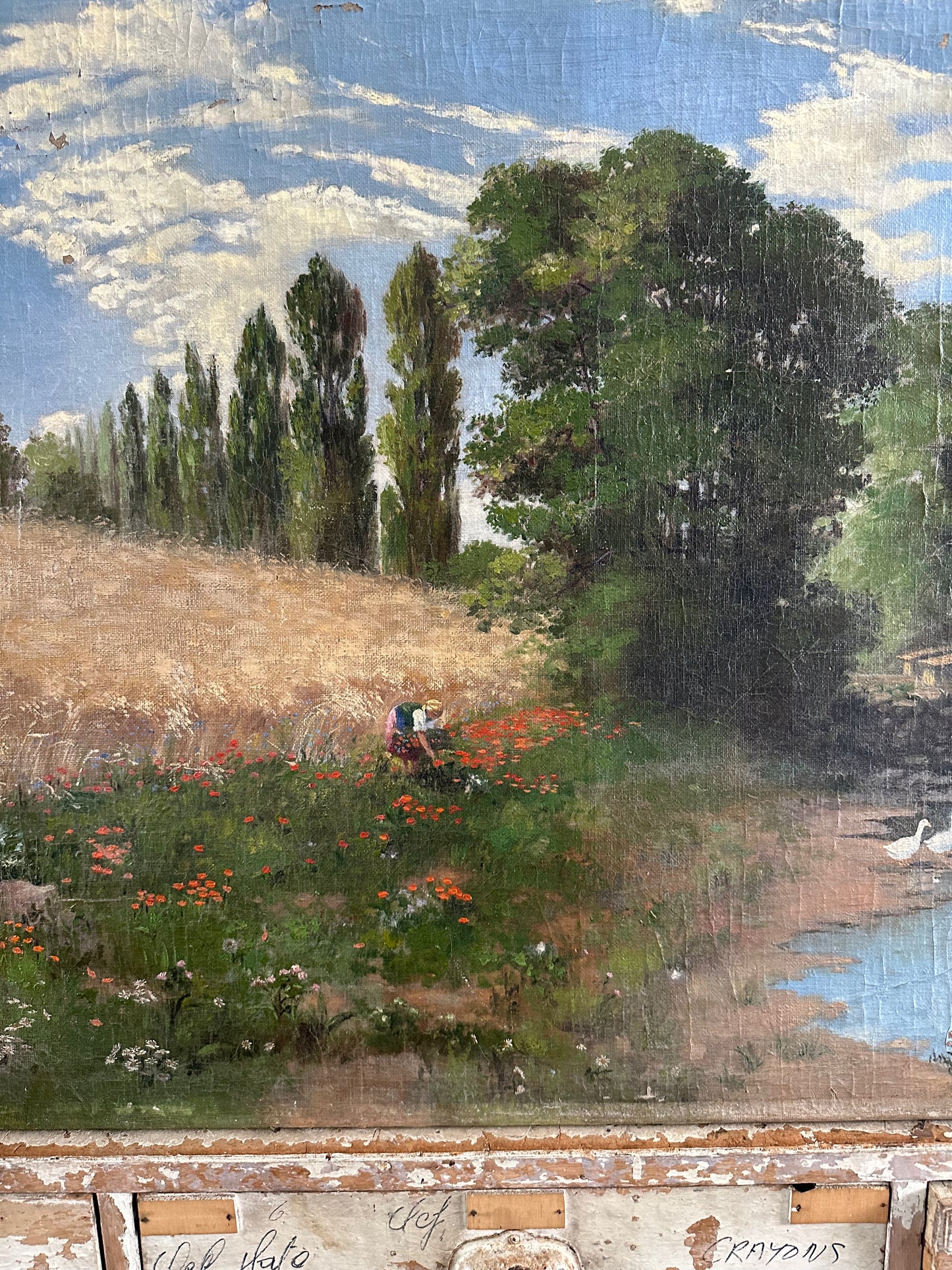 La cueillette des coquelicots
