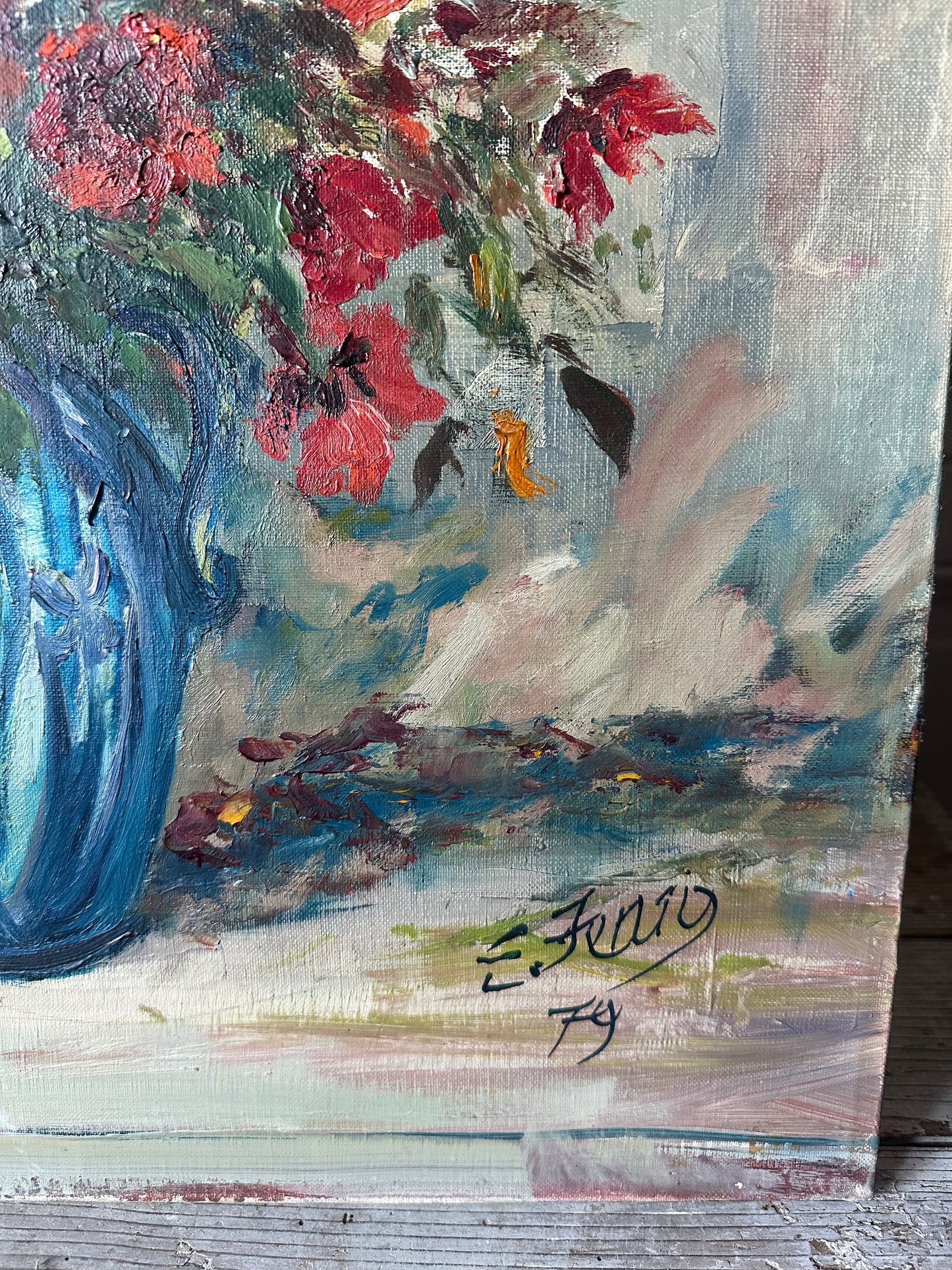Coquelicots et marguerites
