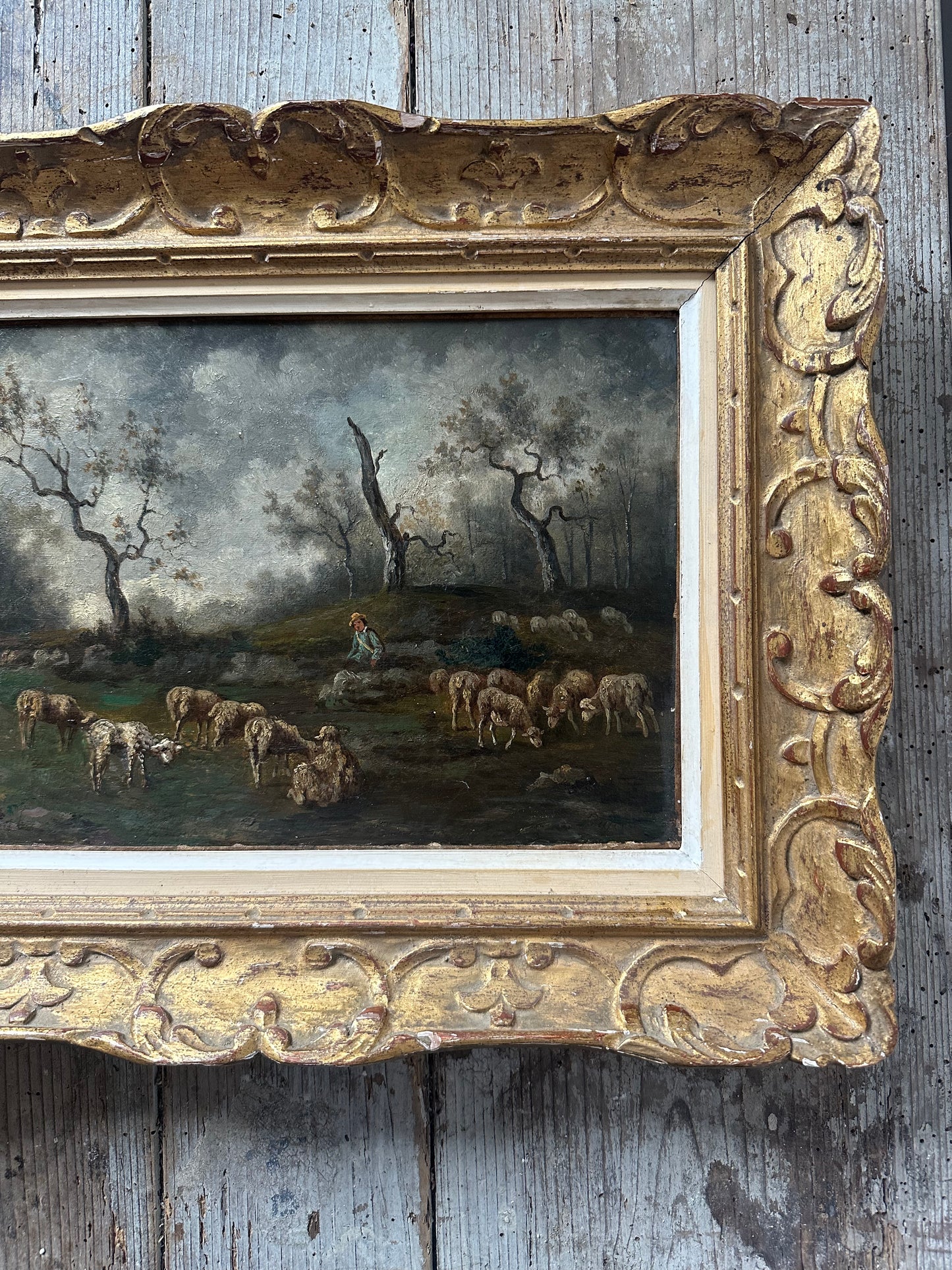 Les moutons et le berger