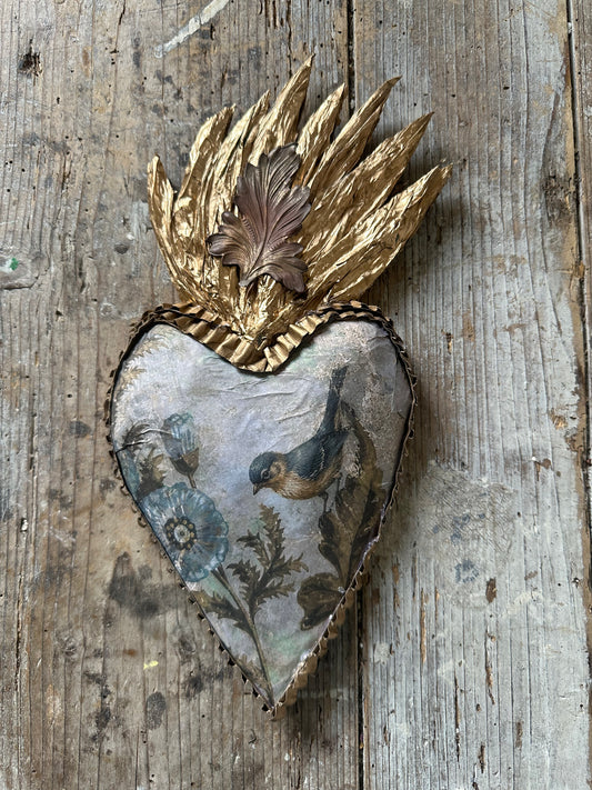 Ex voto oiseau bleu