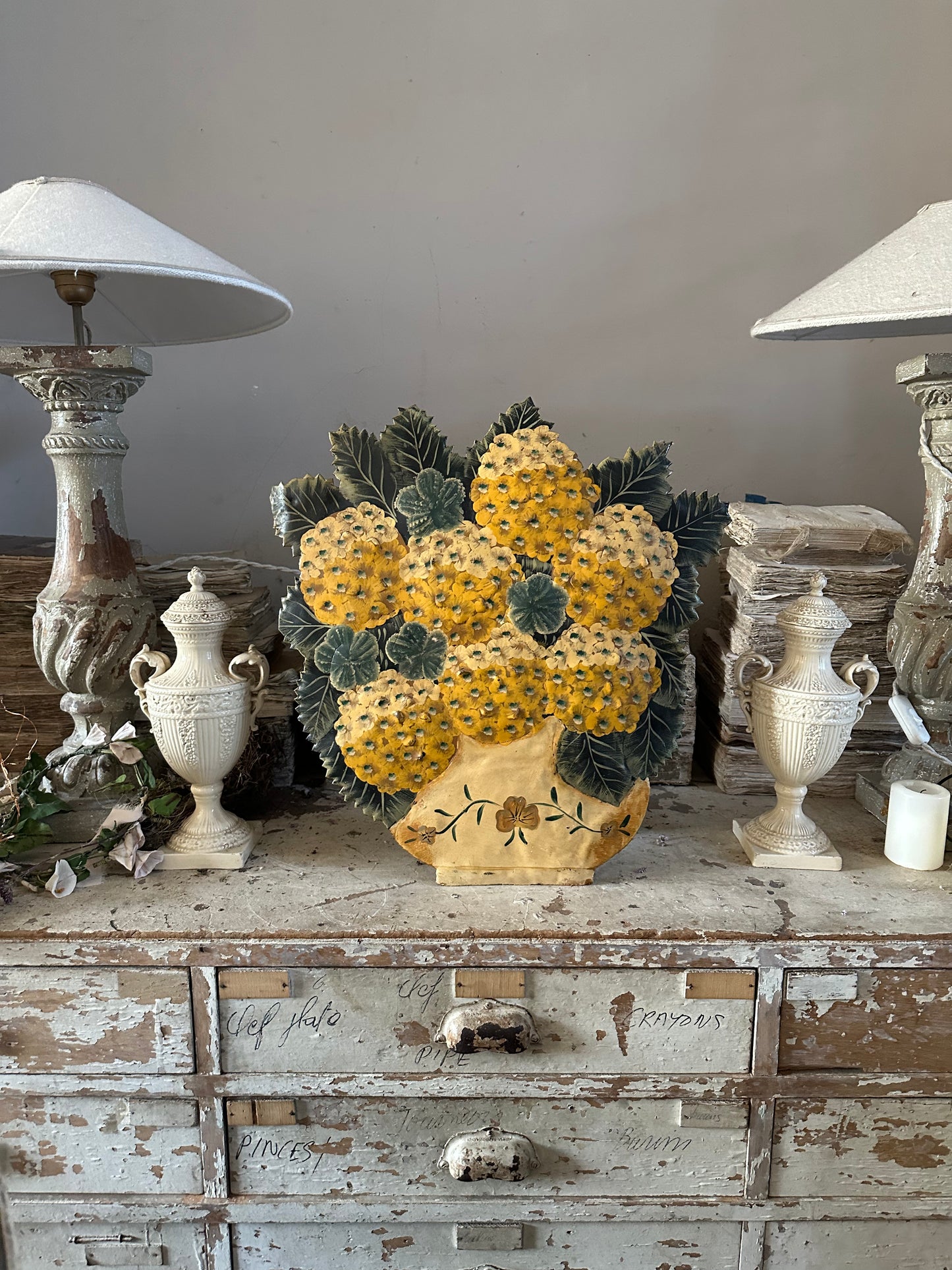 Bouquet d’hortensias