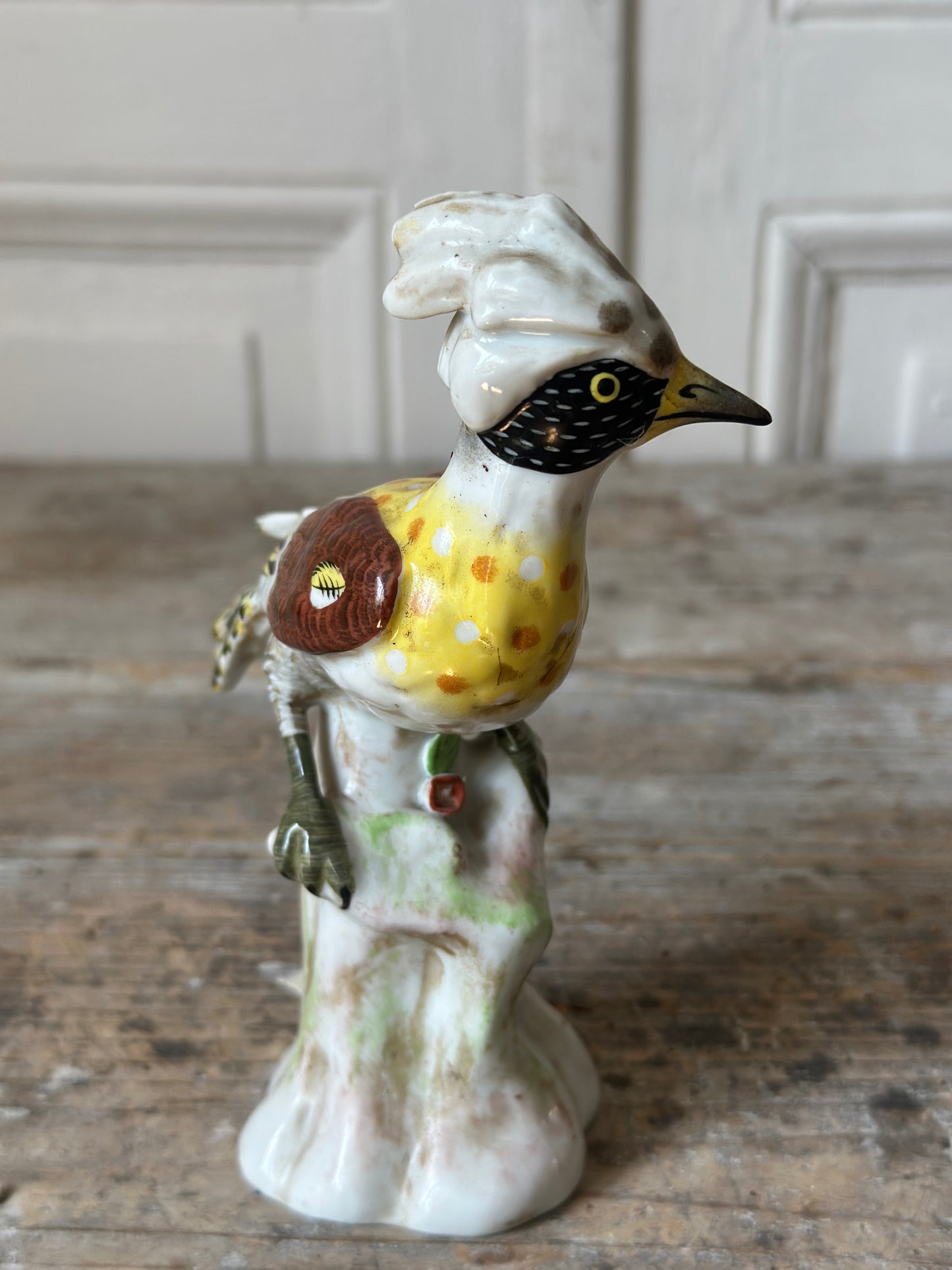L’oiseau noir et jaune