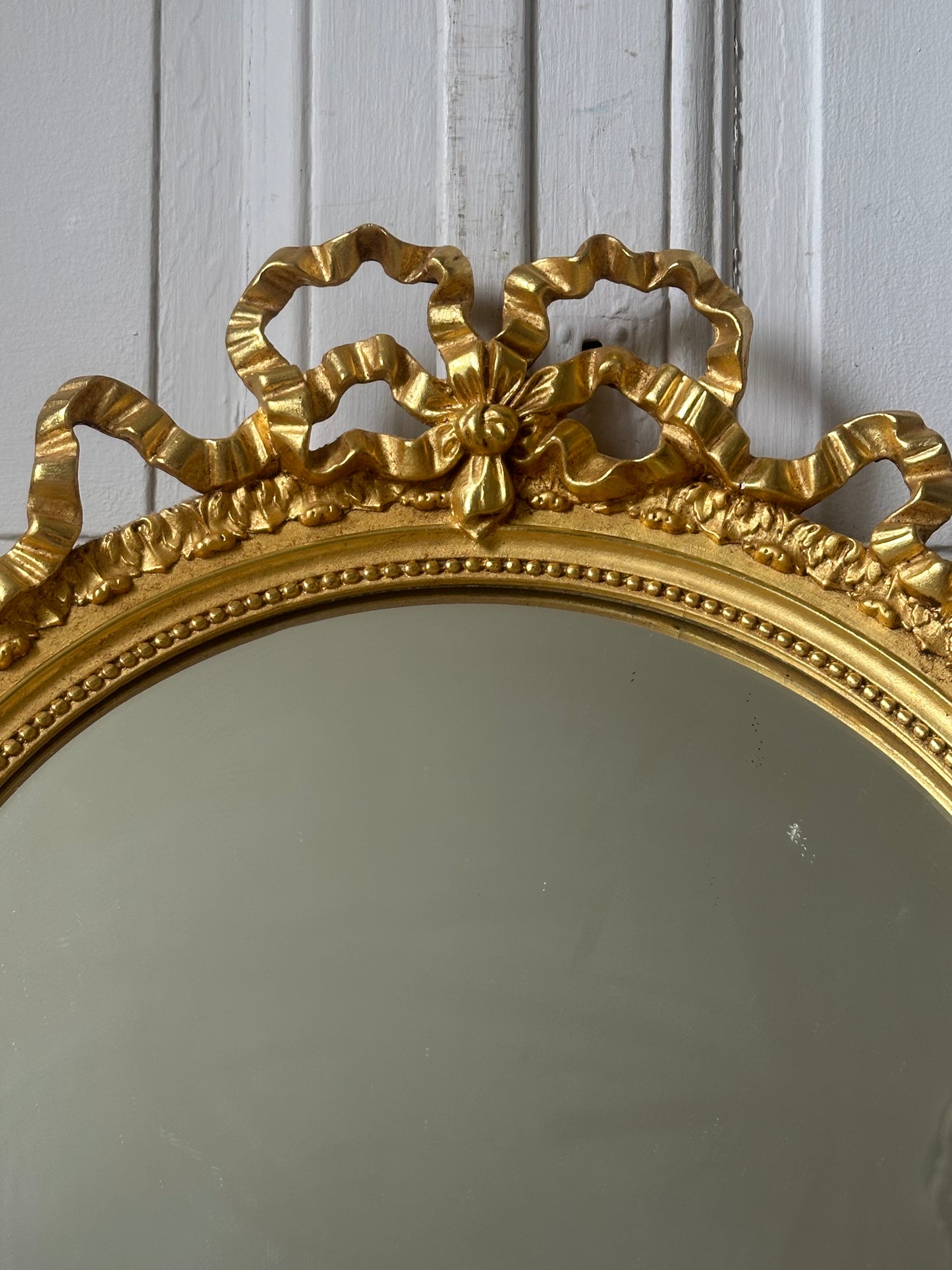 Miroir feuille d’or
