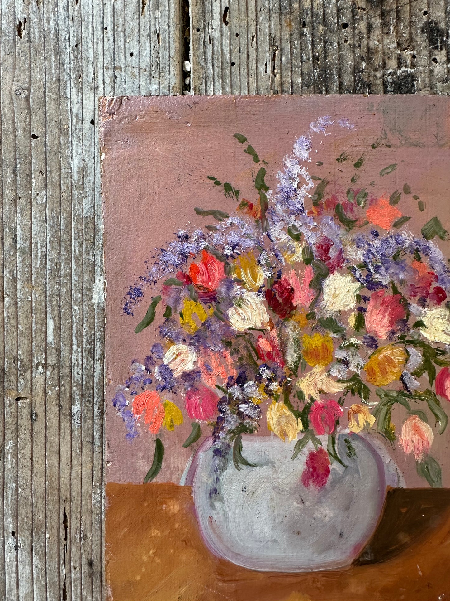 Bouquet mauve