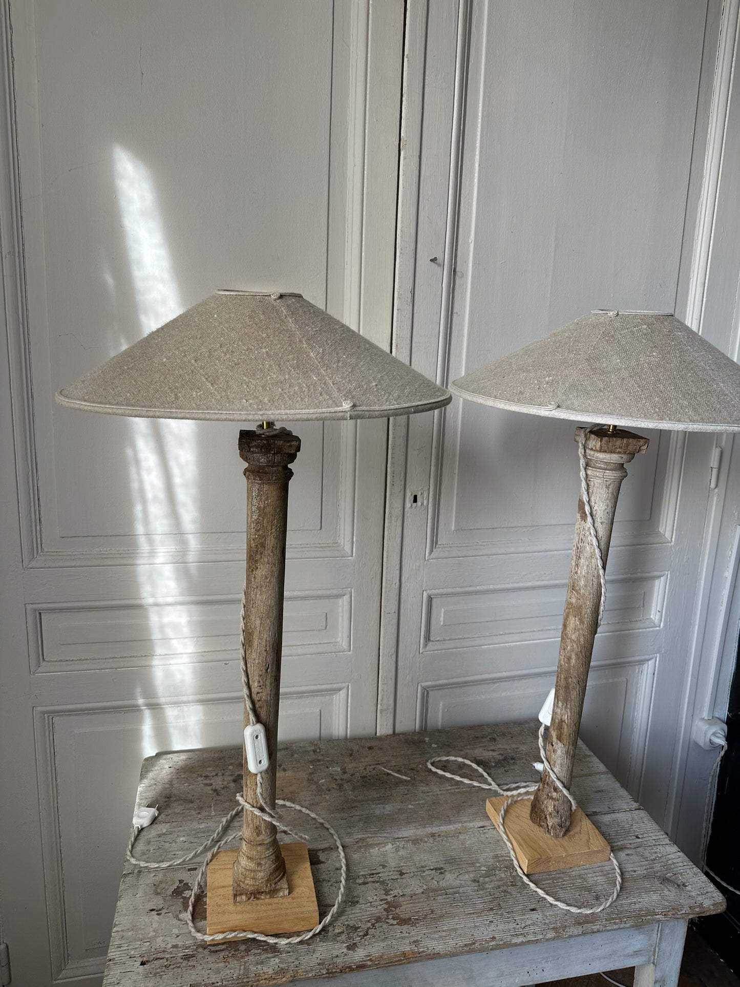 Paire de lampes