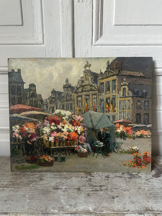 Le marché aux fleurs