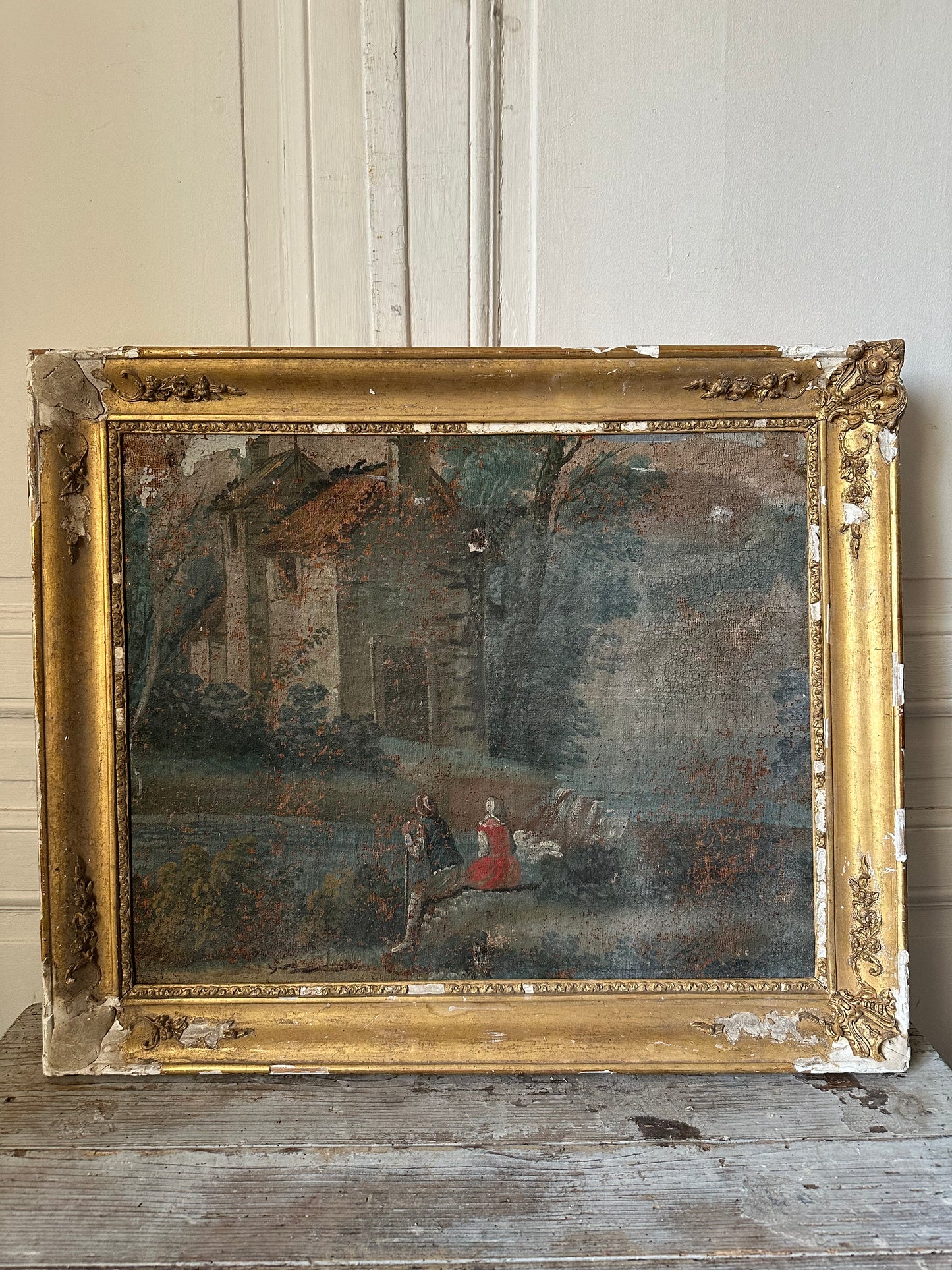 Peinture XVIII eme siècle