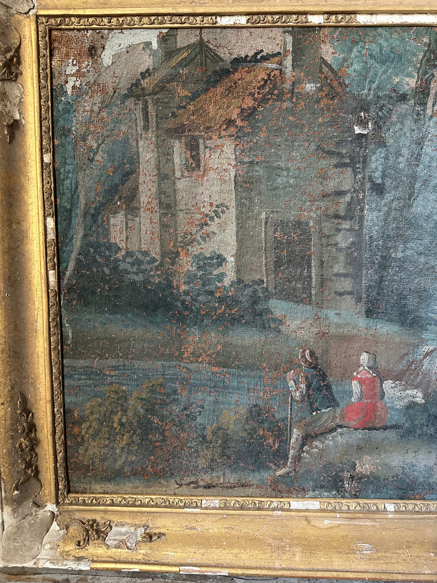 Peinture XVIII eme siècle