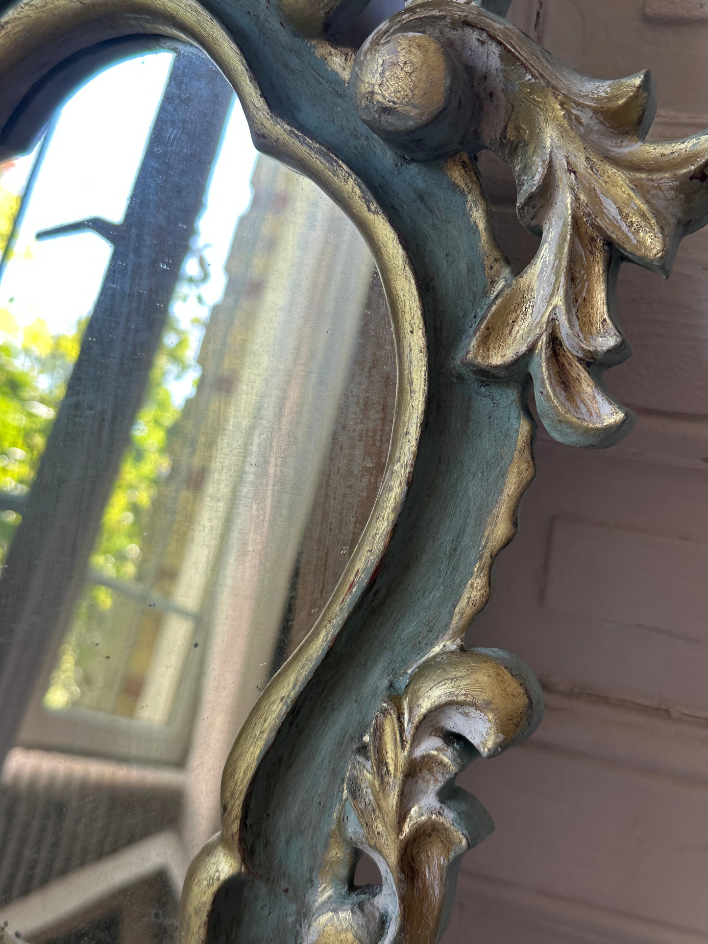 Miroir céladon