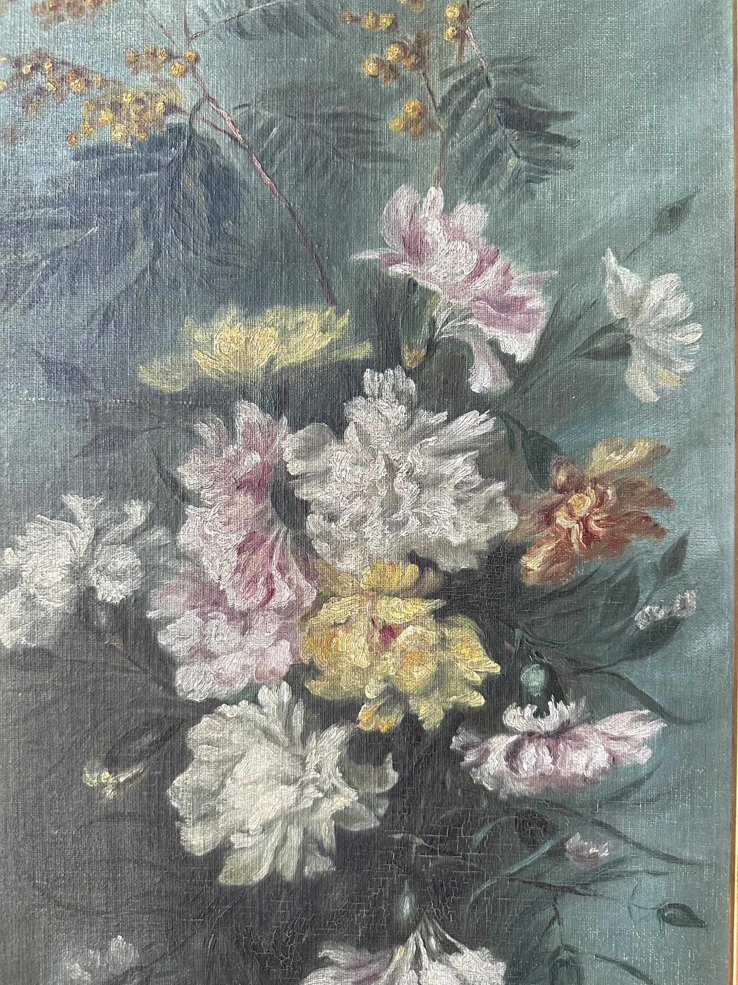 Bouquet au mimosa