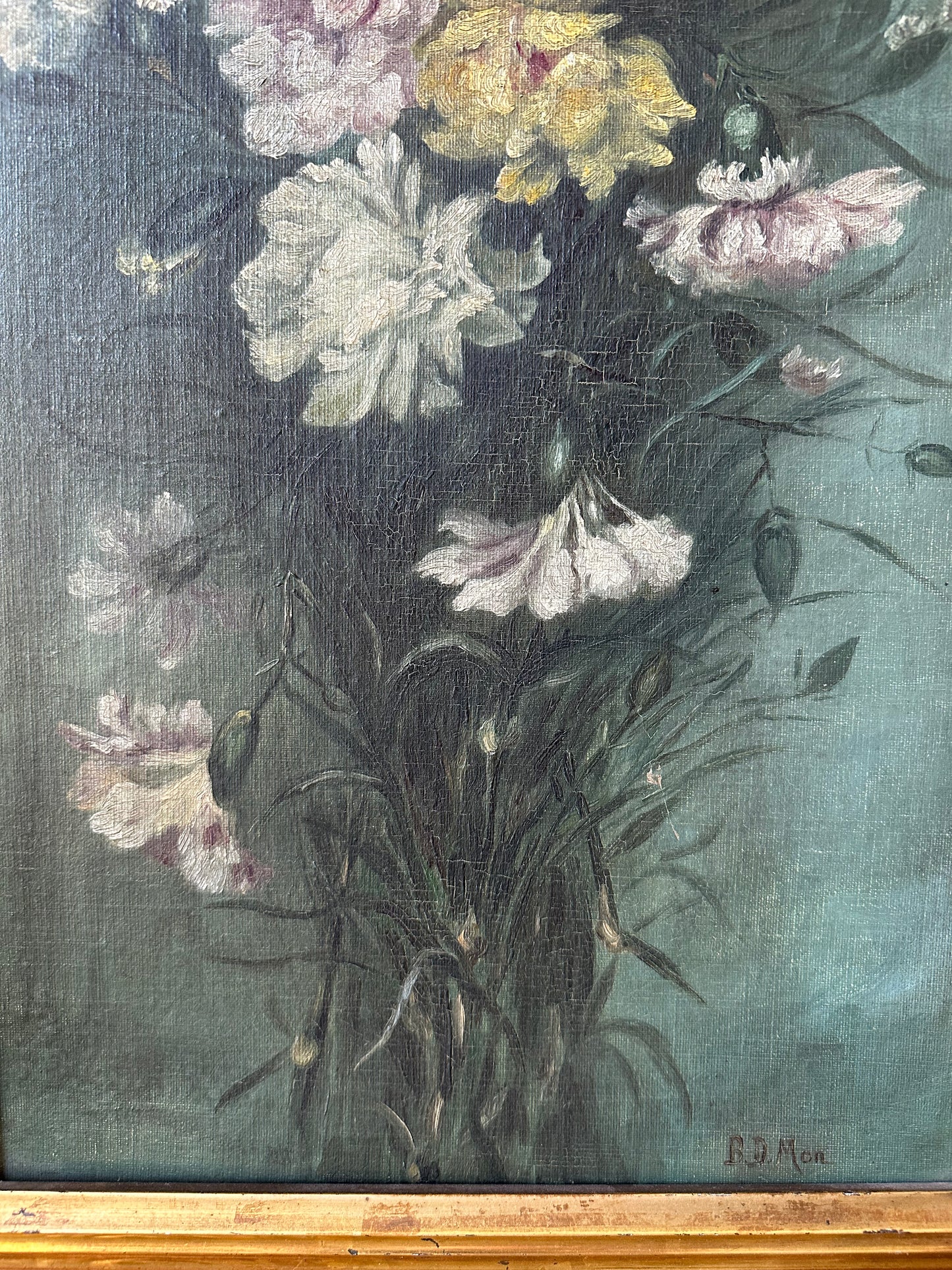 Bouquet au mimosa