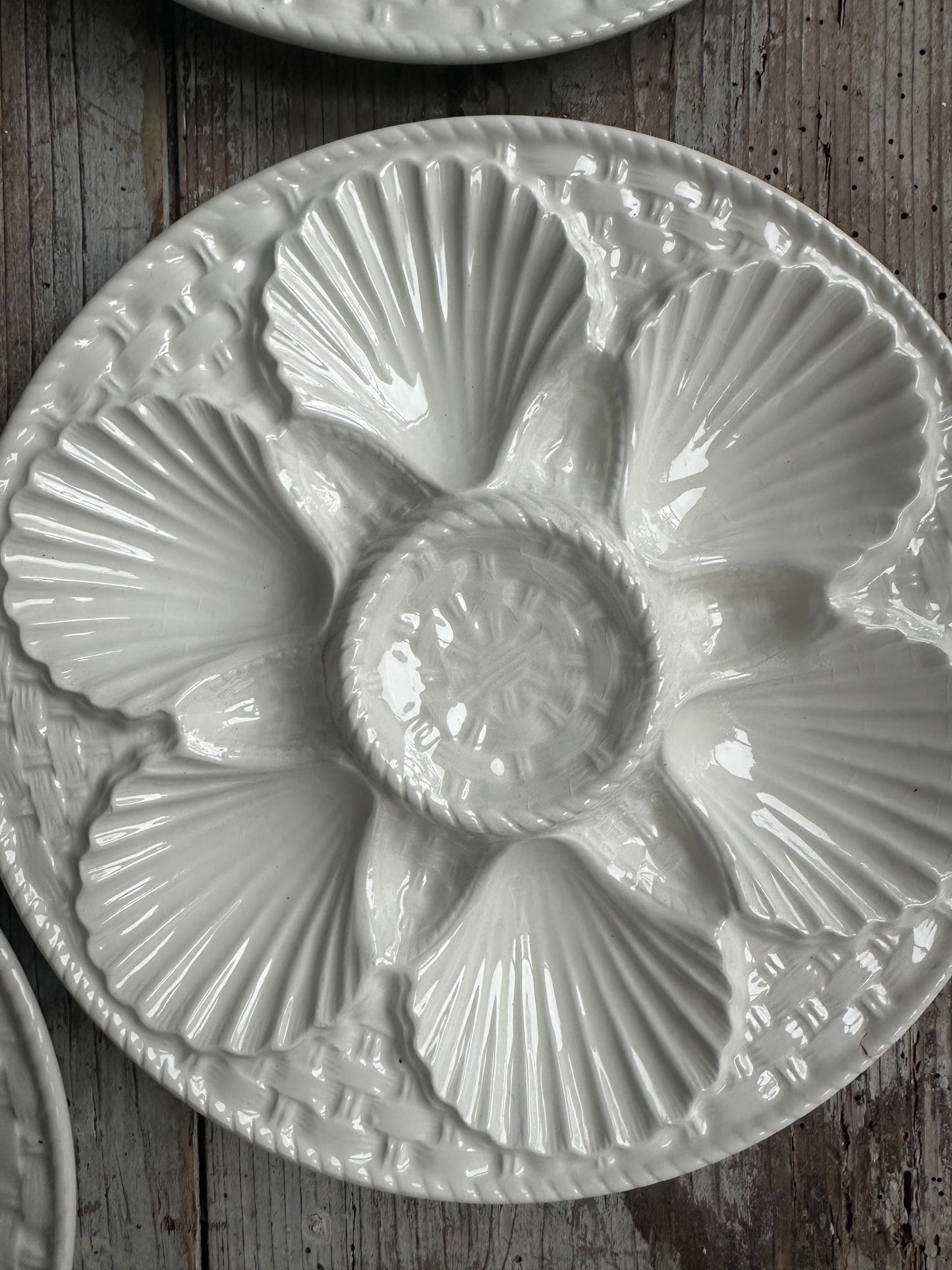 Assiettes à coquillages